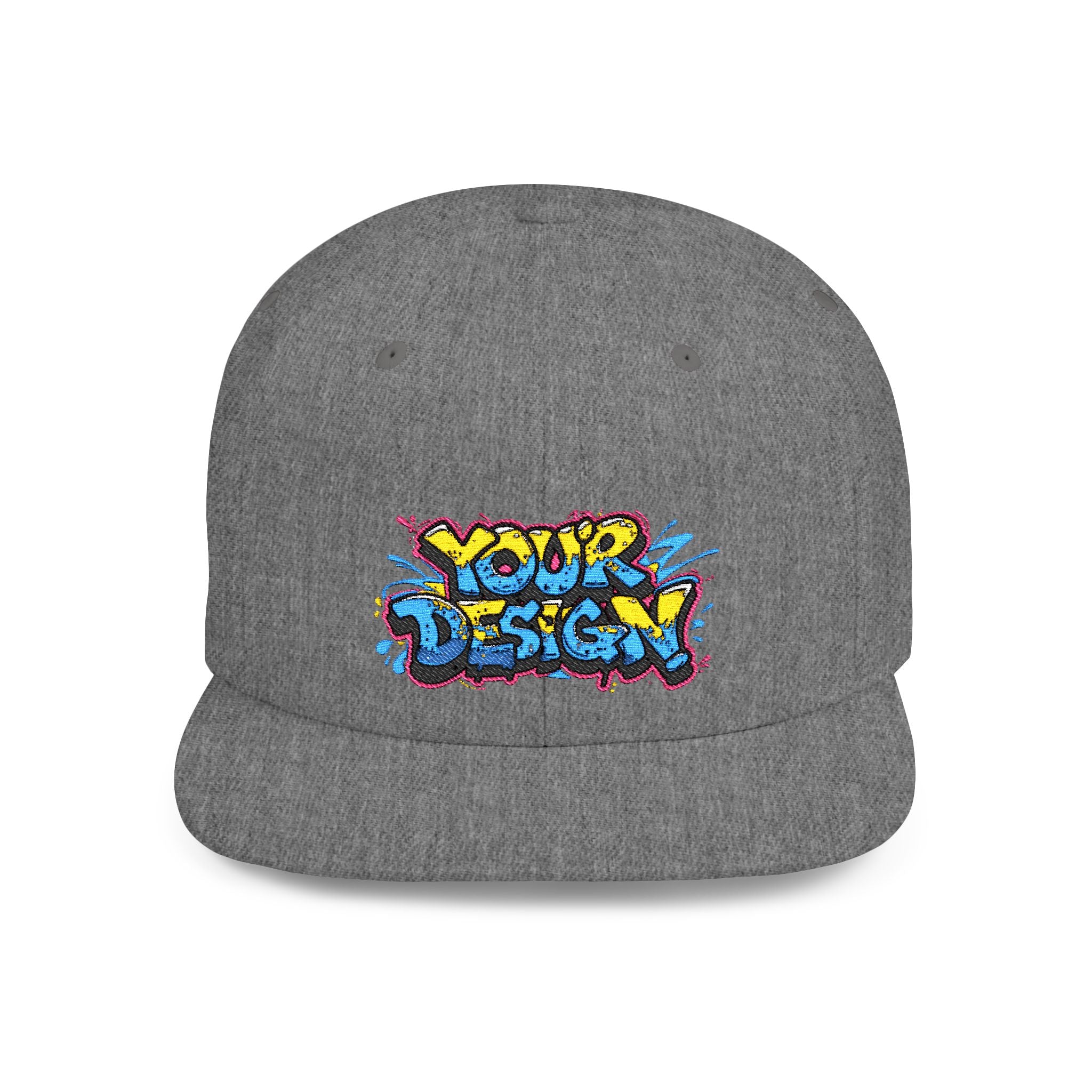 Personalizowana czapka typu snapback z płaskim daszkiem – spersonalizowana czapka