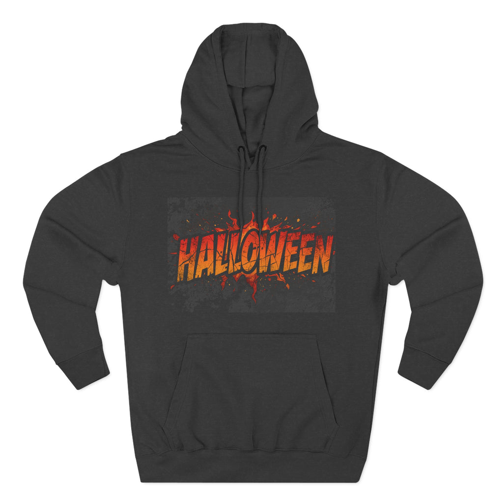 Halloween Football Fleece Hoodie H14
