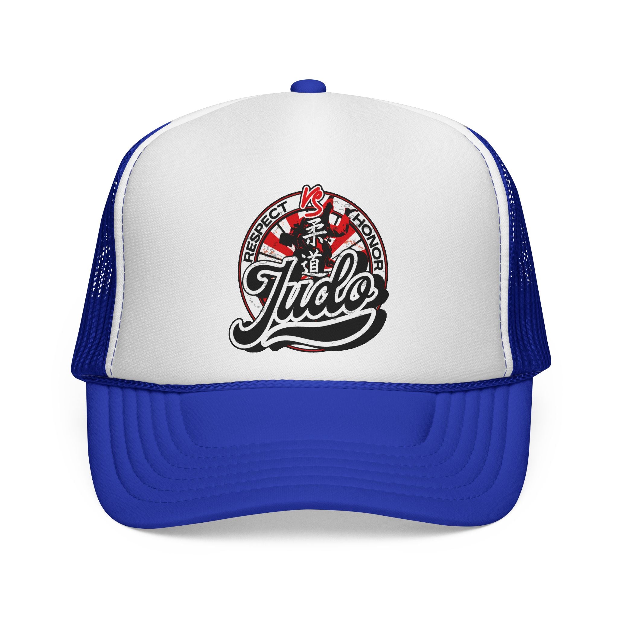 Czapka typu trucker z judo – czapka z siateczki Respect Honor Martial Arts