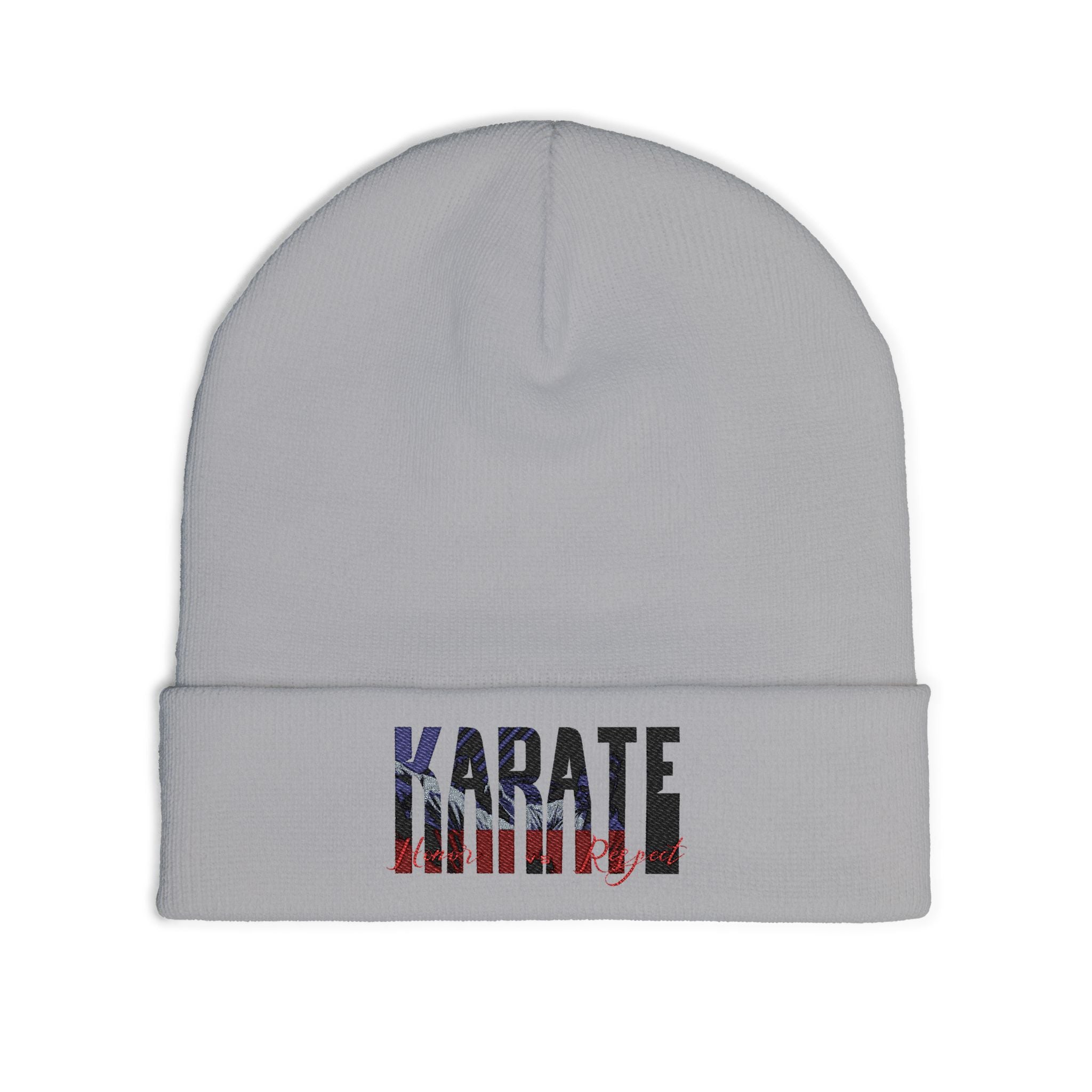 Czapka Karate Knit Beanie - haftowana czapka K18