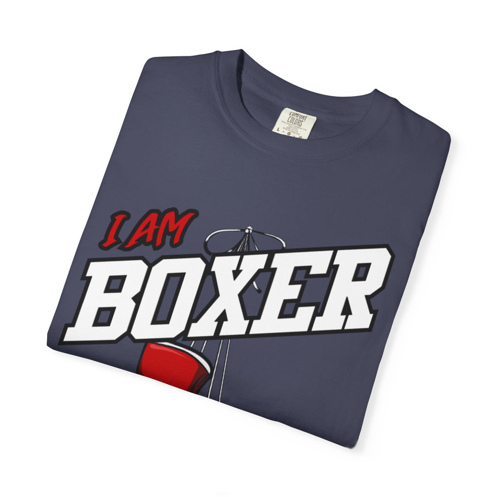 Koszulka unisex z nadrukiem "Boxing bx2 Therapy" barwiona na odzieży