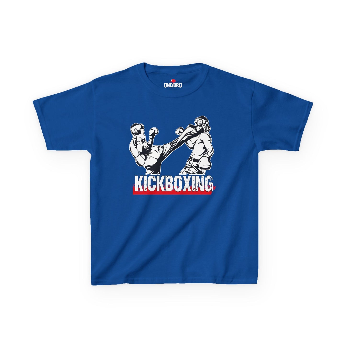 Kids Kickboxing Cotton T-Shirt OnlyBro KB8
