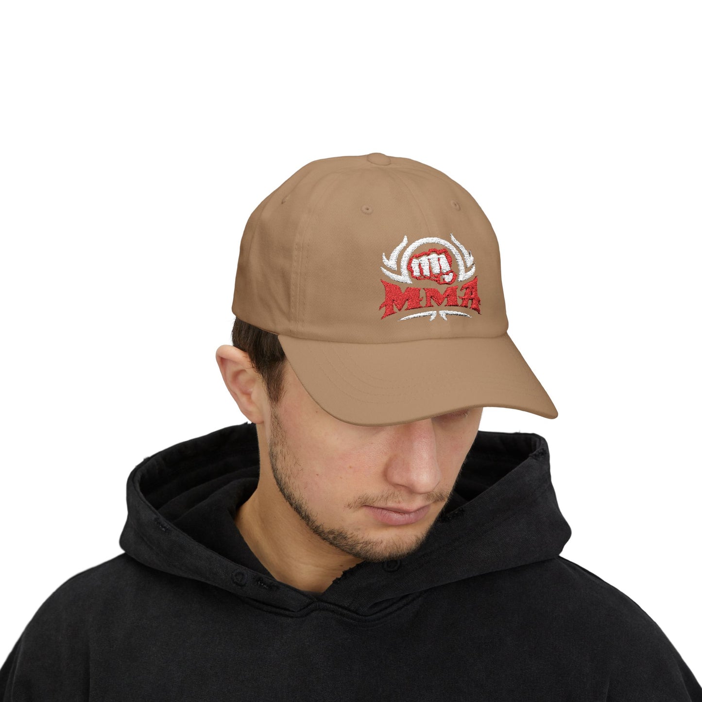 MMA1 v2 Classic Dad Cap - Embroidered Adjustable Baseball Hat for Fighters and Fans