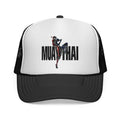 Czapka typu trucker do muay thai — czapka z siateczki Fighter Silhouette
