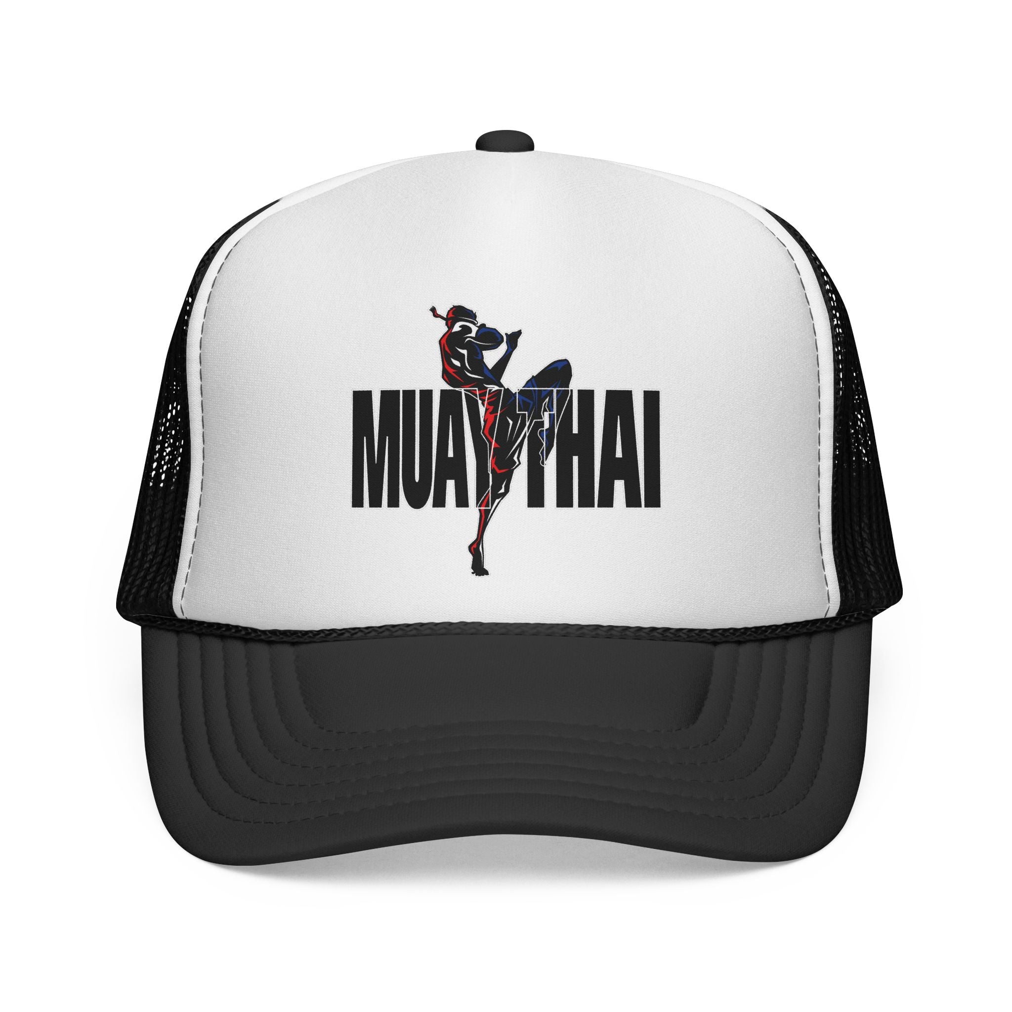 Czapka typu trucker do muay thai — czapka z siateczki Fighter Silhouette