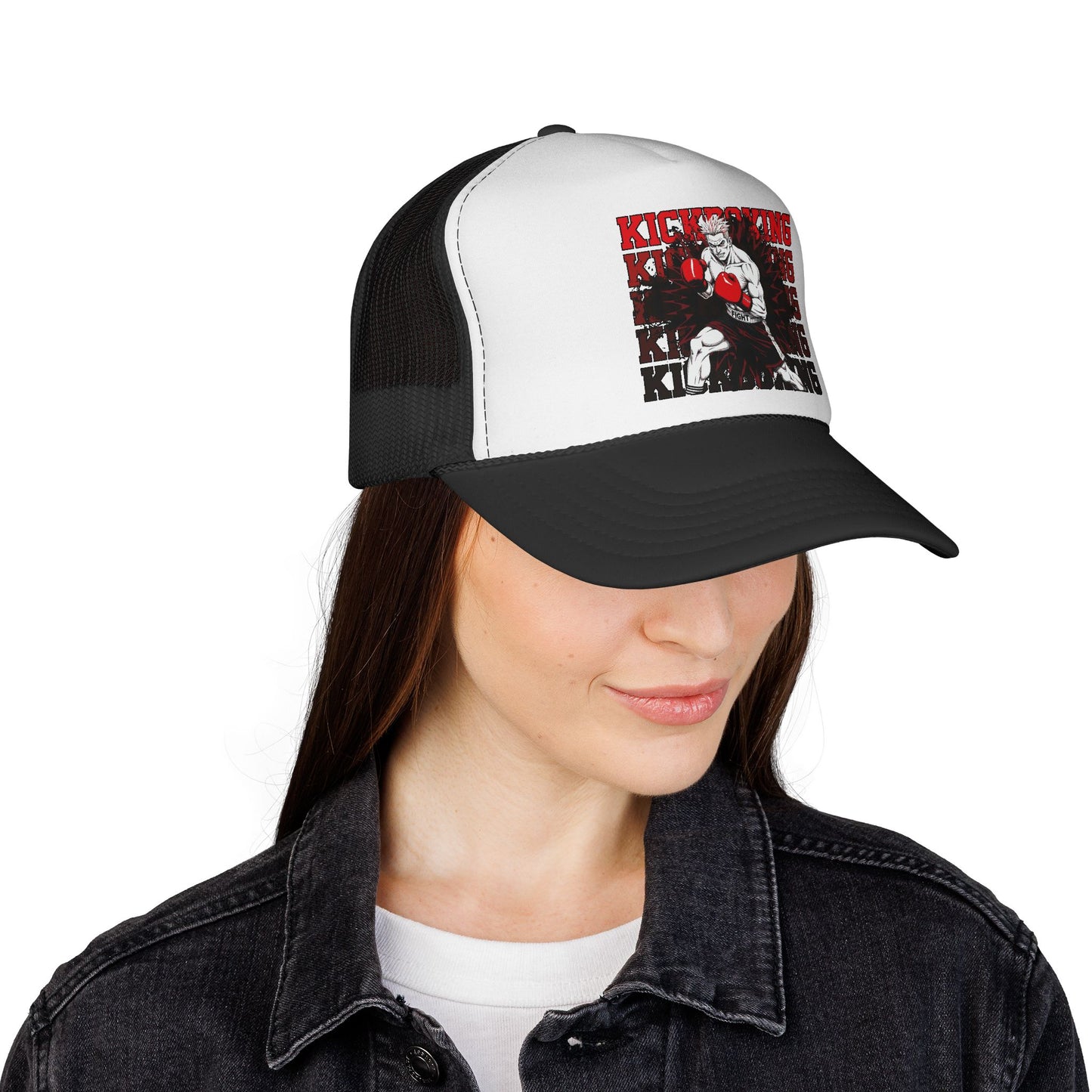 Czapka typu trucker do kickboxingu – Retro Fighter Mesh Baseball Hat