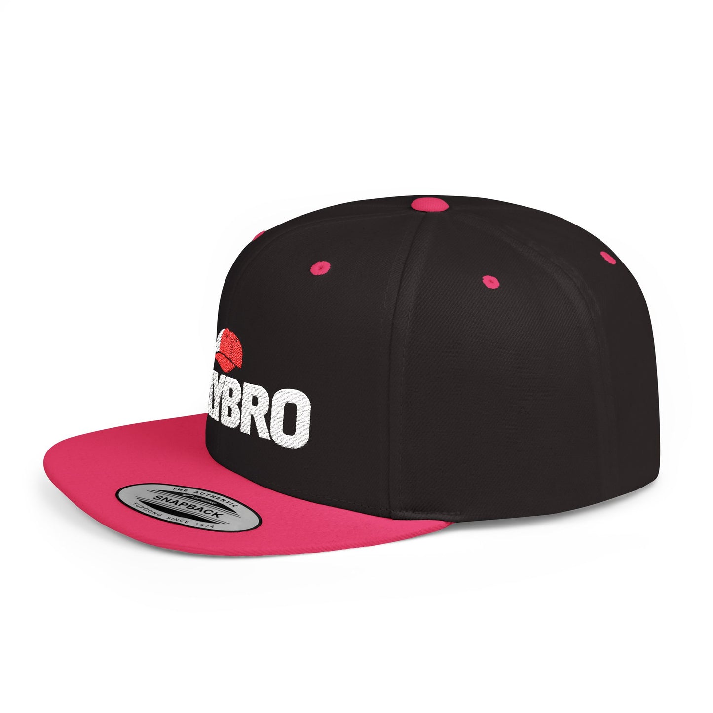 ONLYBRO Flat Bill Snapback Hat - Bold Style for Casual Outings