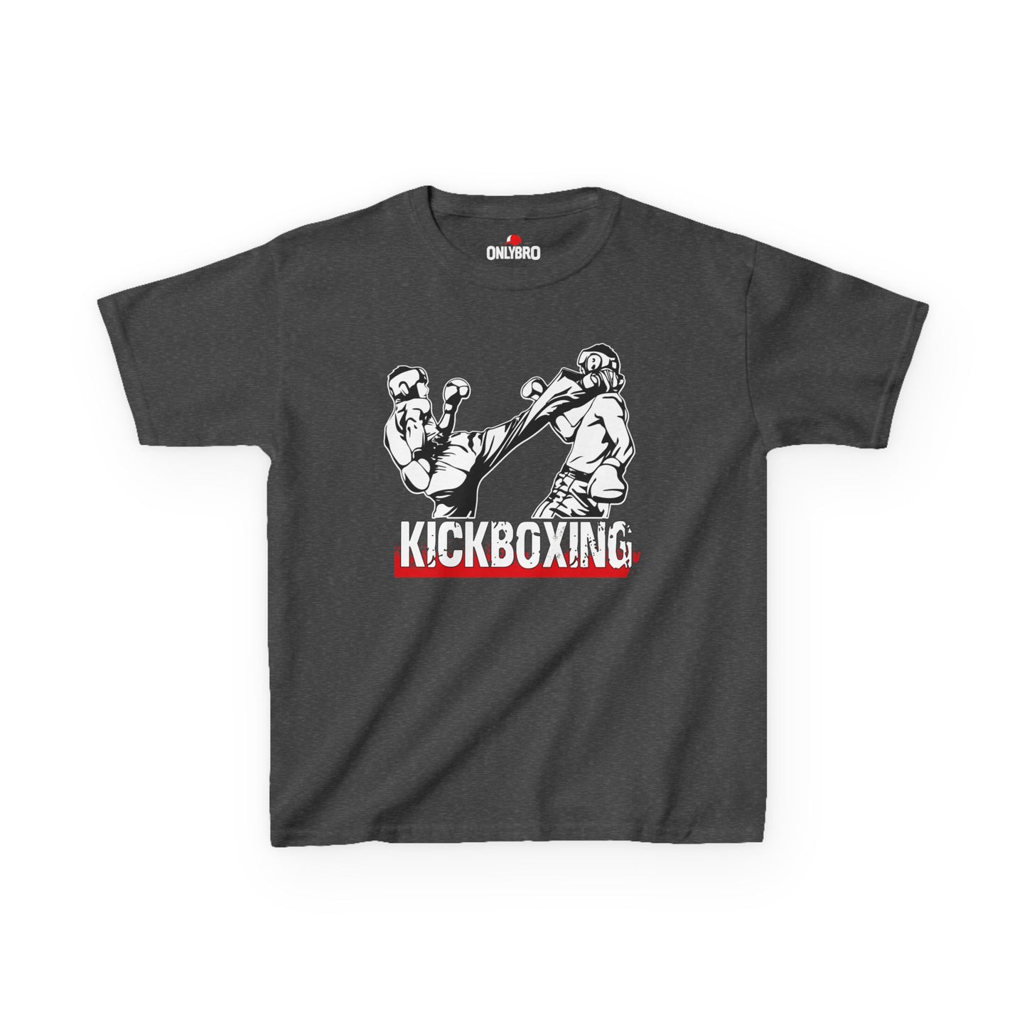 Kids Kickboxing Cotton T-Shirt OnlyBro KB8