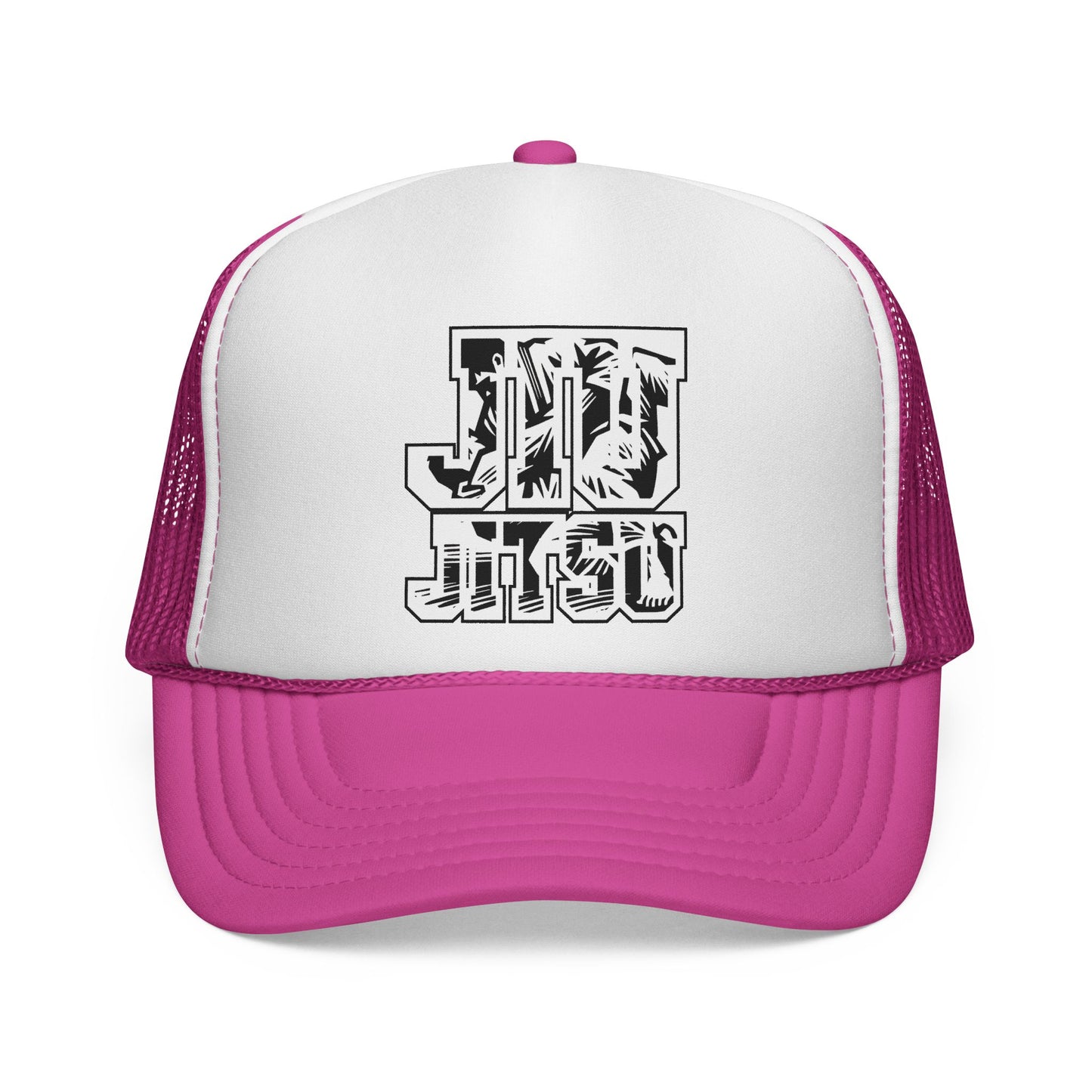 Czapka typu trucker — Jiu Jitsu Vintage Palm Logo