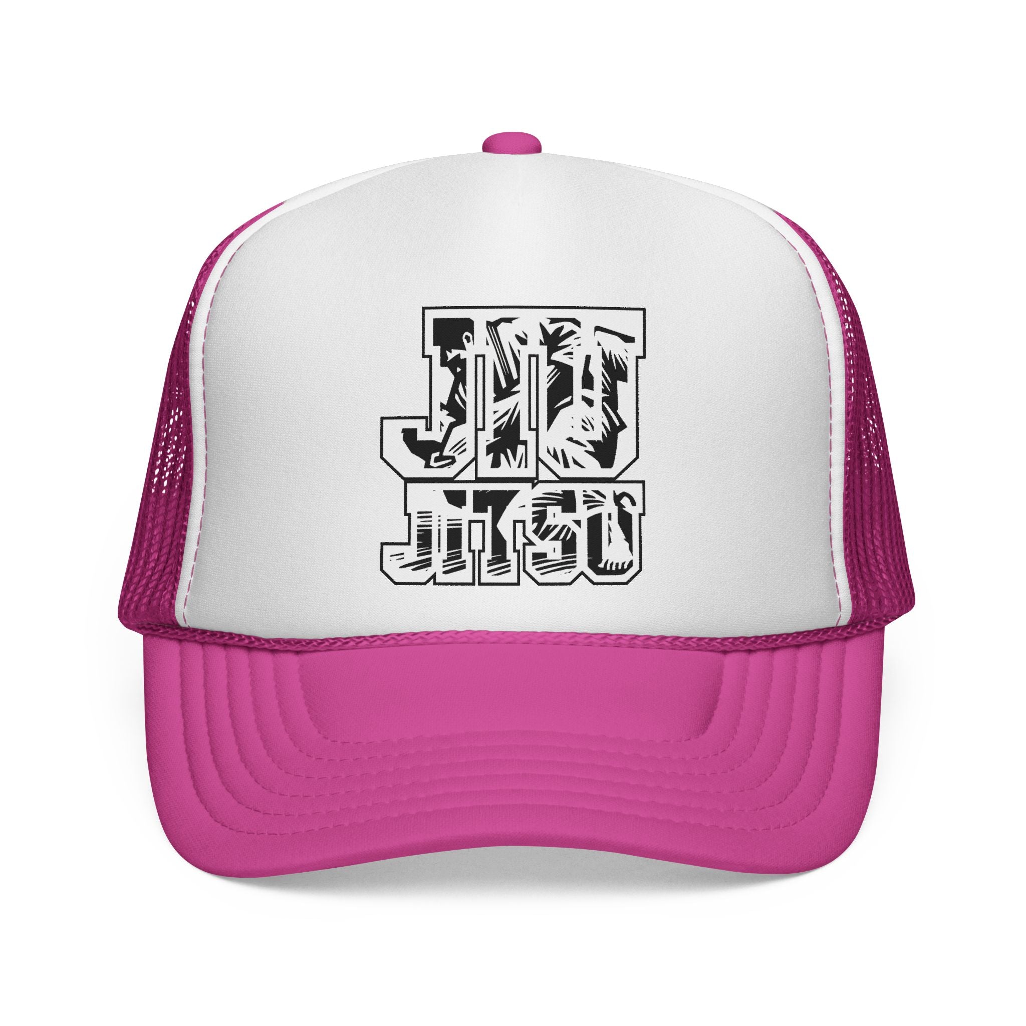 Czapka typu trucker — Jiu Jitsu Vintage Palm Logo