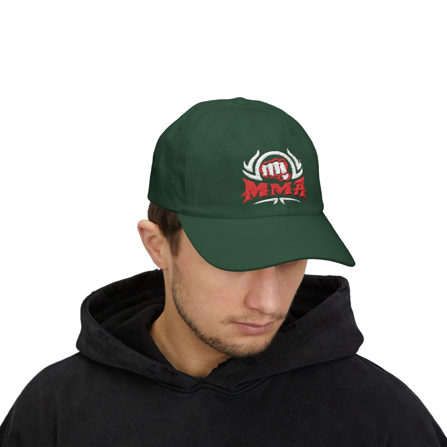 MMA1 v2 Classic Dad Cap - Embroidered Adjustable Baseball Hat for Fighters and Fans