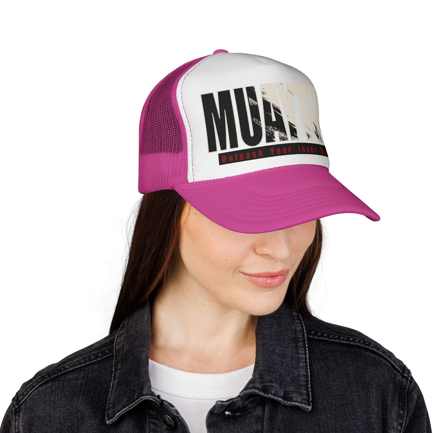 Czapka typu trucker MMA — czapka z siateczki „Uwolnij swojego wewnętrznego wojownika”