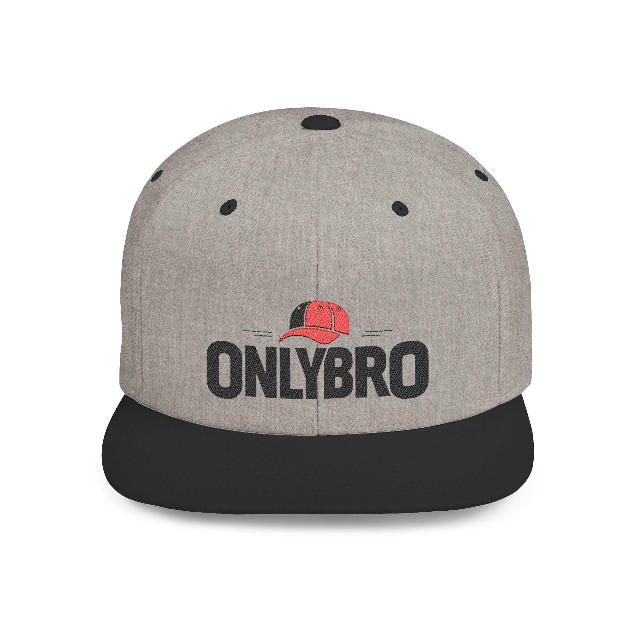 Nowoczesna czapka typu snapback z płaskim daszkiem - ONLYBRO