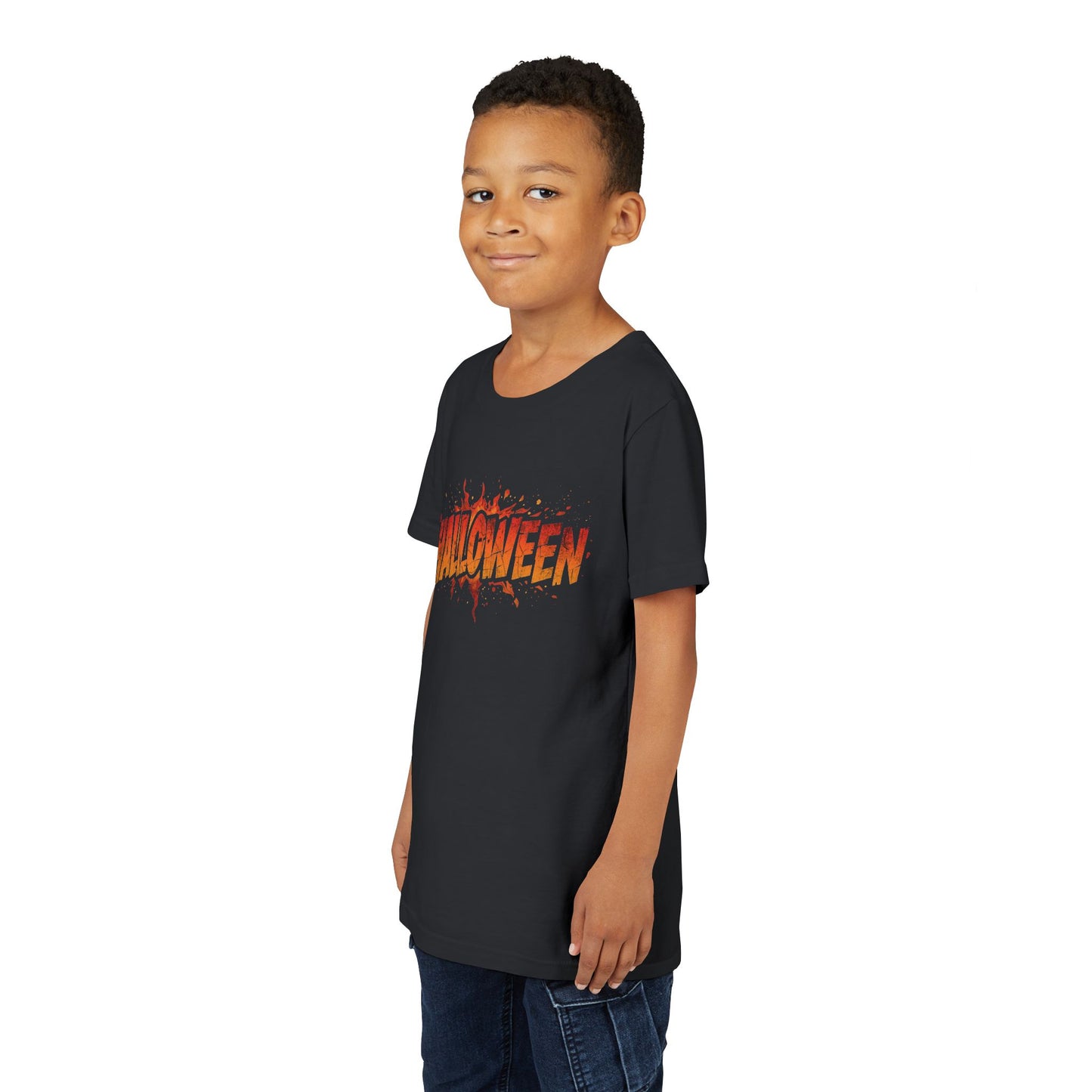 Kids Halloween  Spooky Tee for Boys and Girls H6