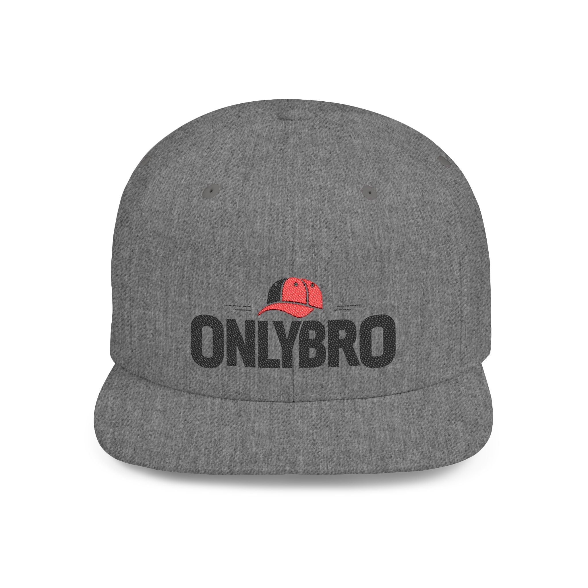 Nowoczesna czapka typu snapback z płaskim daszkiem - ONLYBRO