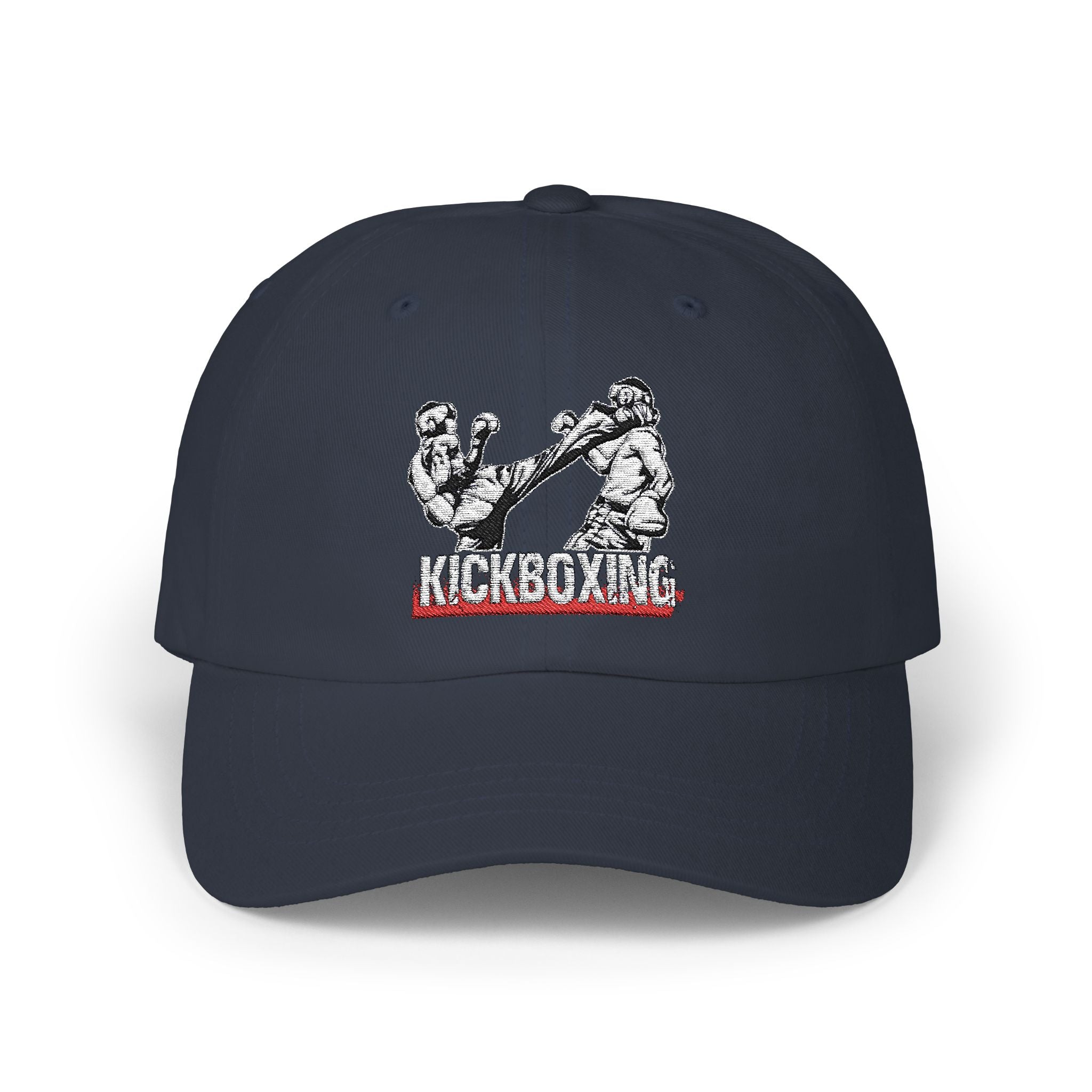 Kickboxing KB5 Classic Dad Cap – sportowa, regulowana czapka dla miłośników fitnessu