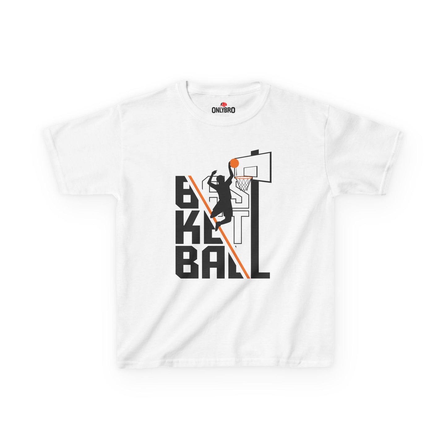 Kids Basketball Tee, Onlybro B12