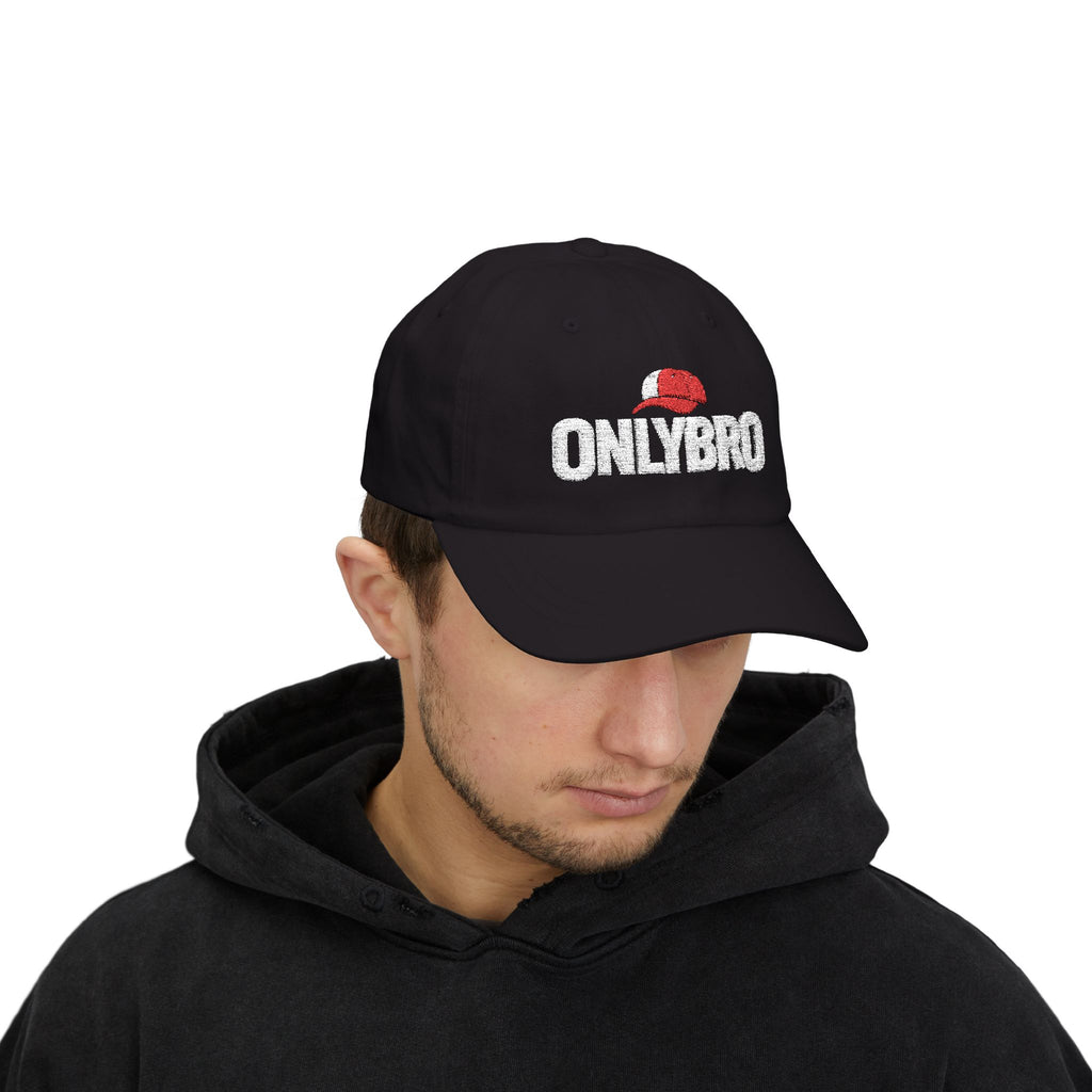 Czapka OnlyBro Classic Dad Cap – swobodna czapka unisex na co dzień i zarabiaj Crypto