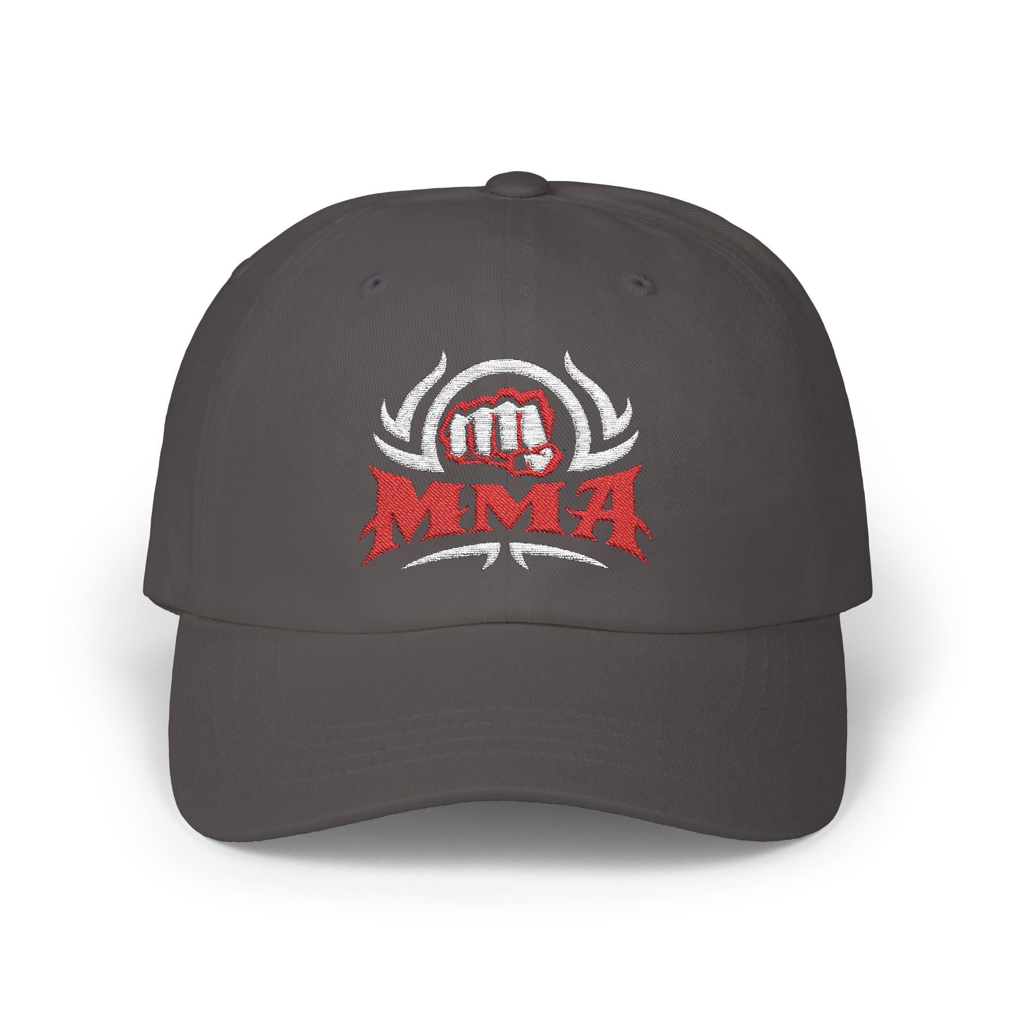 Czapka baseballowa MMA1 v2 Classic Dad Cap – haftowana, regulowana czapka bejsbolówka dla zawodników i kibiców