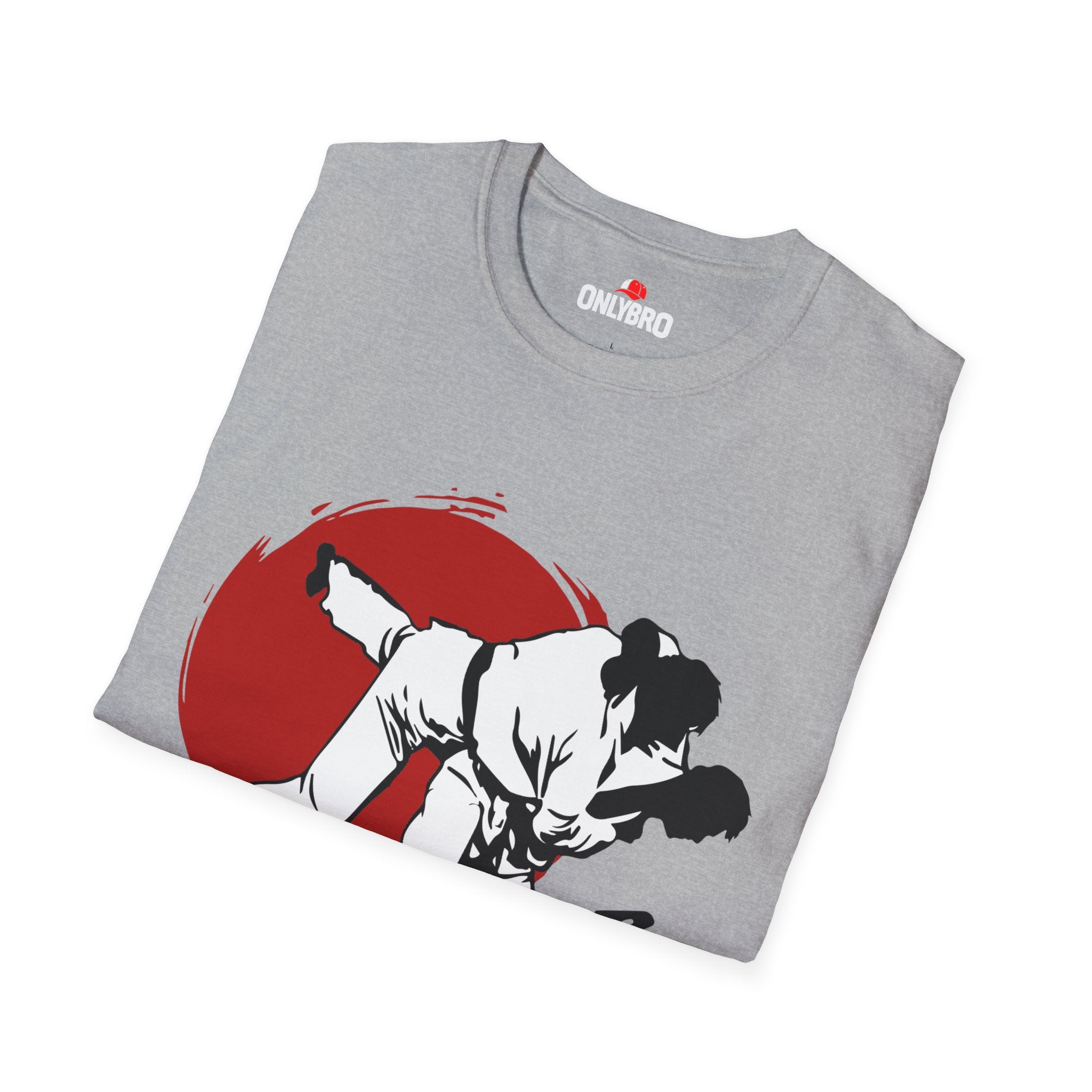 Koszulka unisex typu softstyle do sztuk walki Jiu-Jitsu JJ3