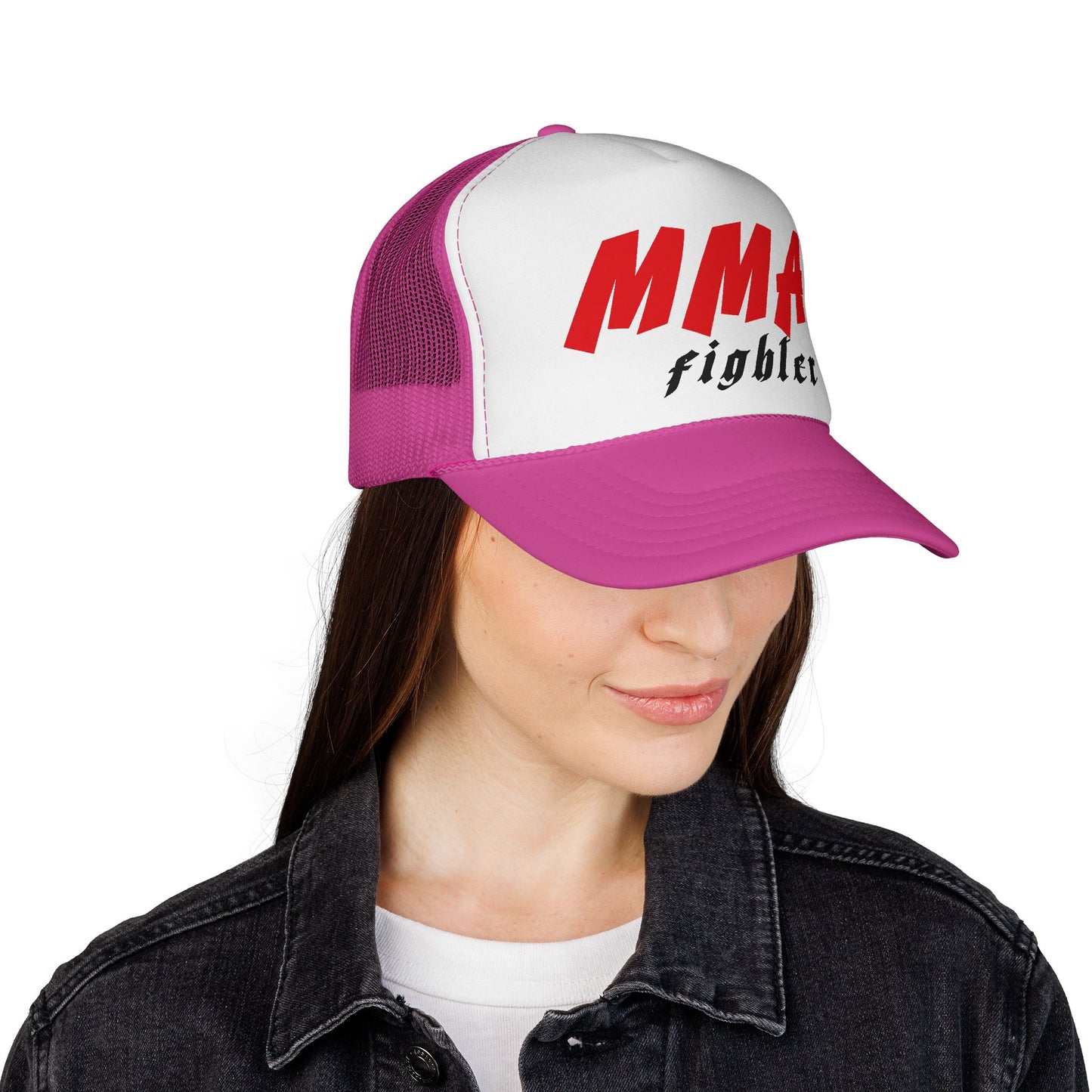 MMA Fighter Trucker Cap – Mesh Back Baseball Hat for Fighters & Fans