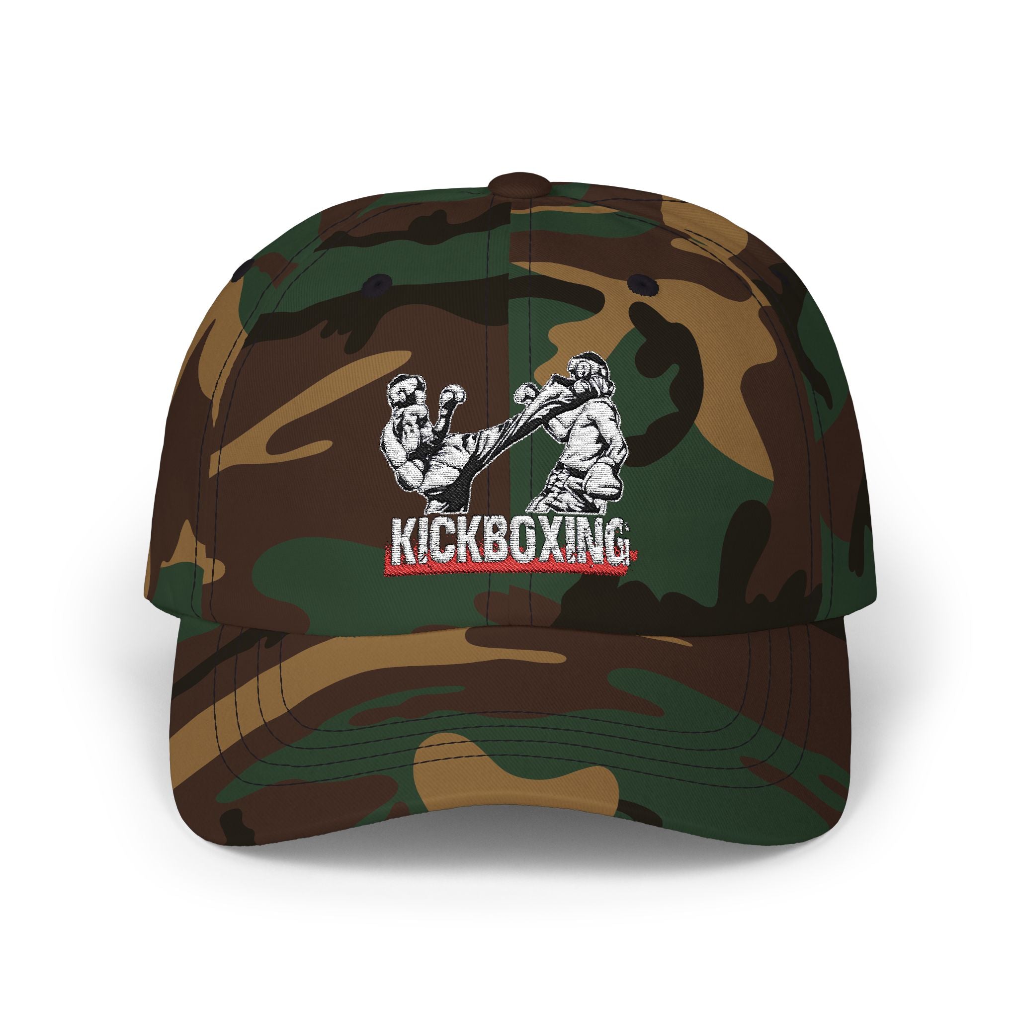Kickboxing KB5 Classic Dad Cap – sportowa, regulowana czapka dla miłośników fitnessu