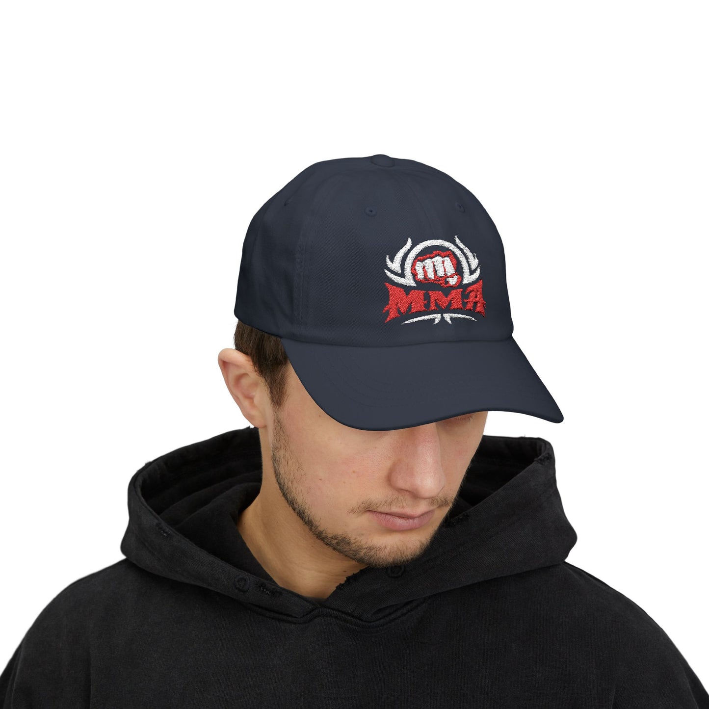 MMA1 v2 Classic Dad Cap - Embroidered Adjustable Baseball Hat for Fighters and Fans