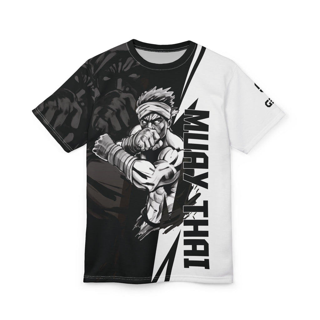 Koszulka z grafiką unisex Muay Thai – odważny wzór sztuk walki