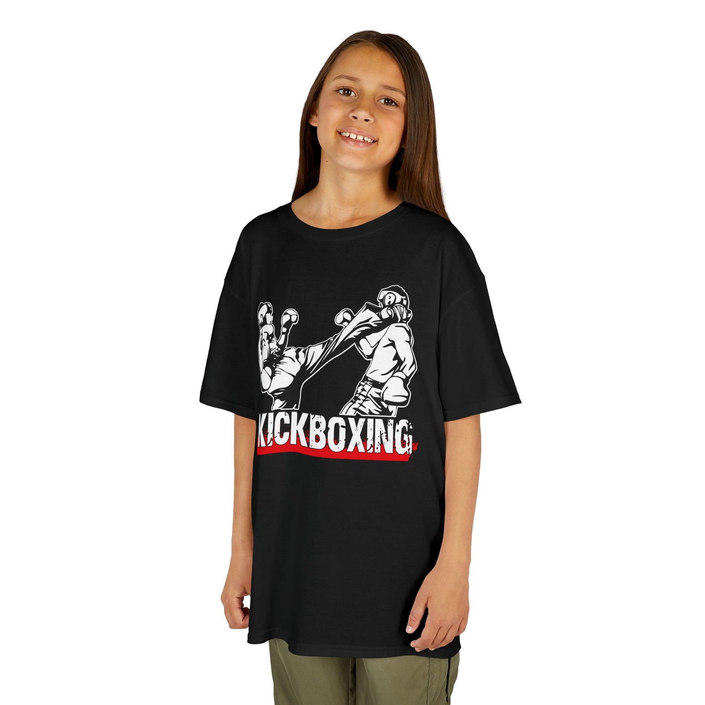 Kids Kickboxing Cotton T-Shirt OnlyBro KB8