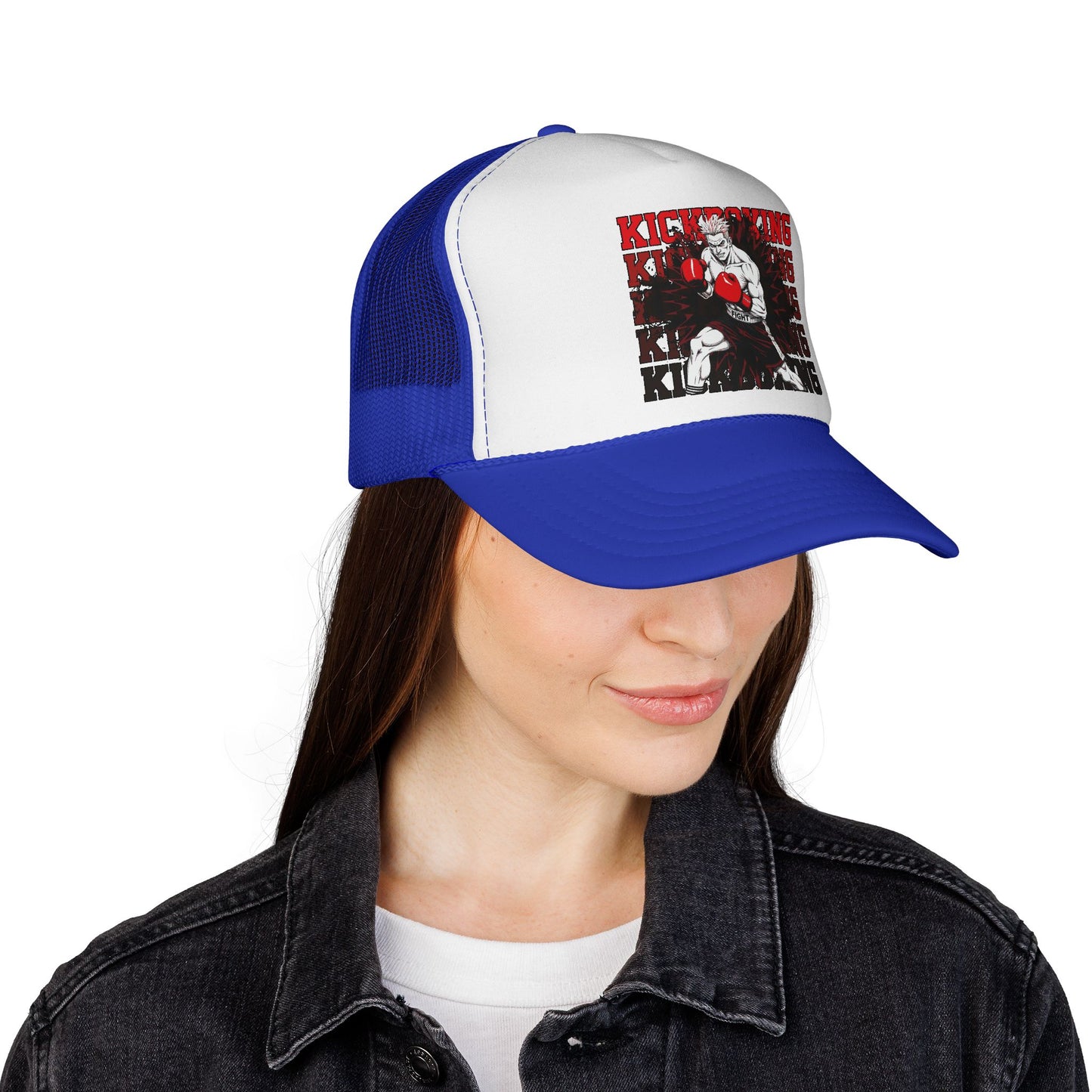 Czapka typu trucker do kickboxingu – Retro Fighter Mesh Baseball Hat