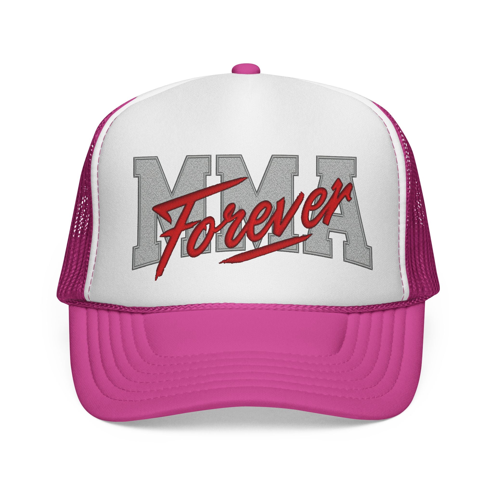 Czapka typu trucker Mama Forever — Retro Script Mom Hat