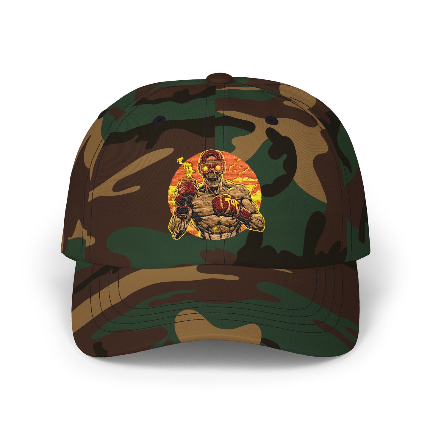 Classic Dad Cap with Vintage Character Design H27