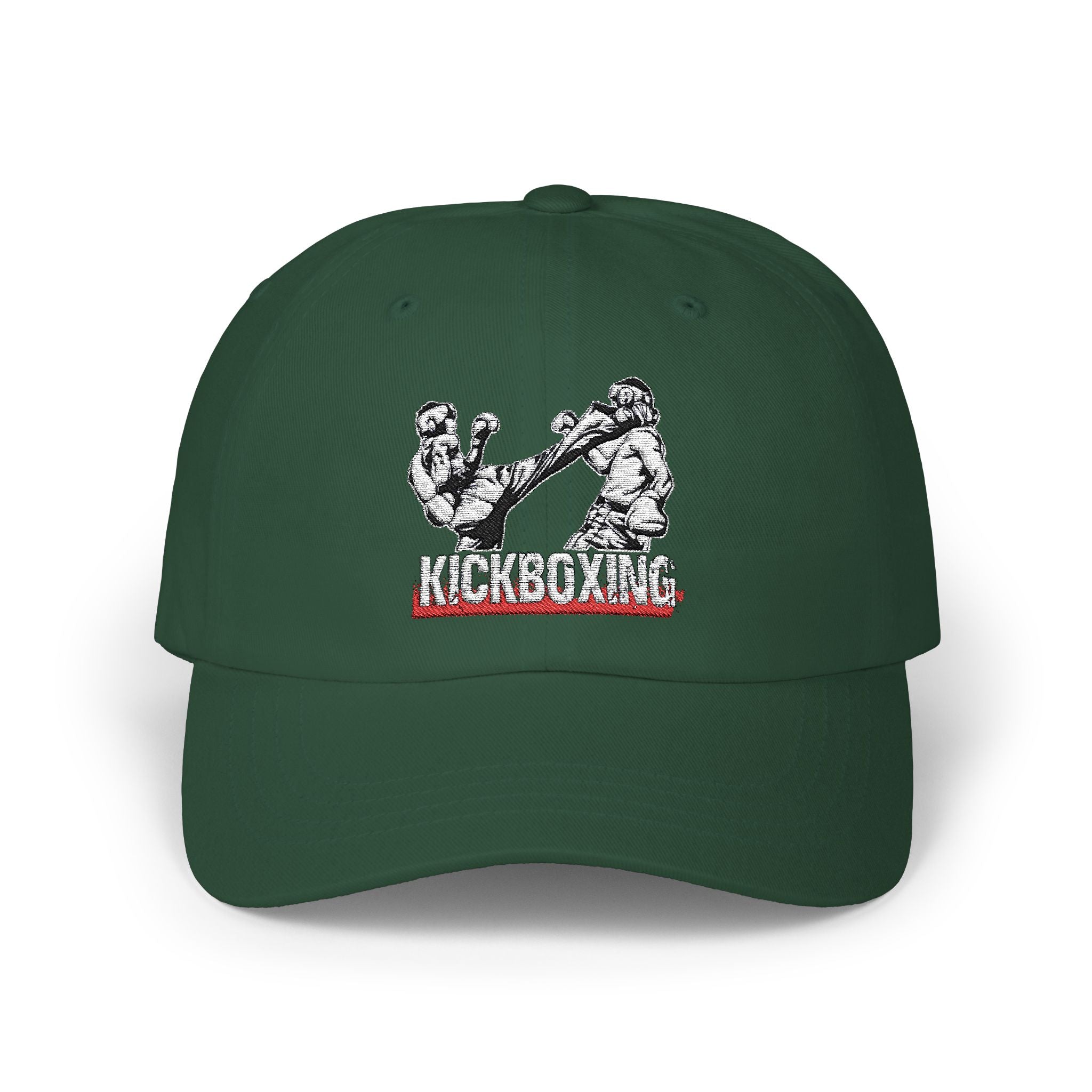 Kickboxing KB5 Classic Dad Cap – sportowa, regulowana czapka dla miłośników fitnessu