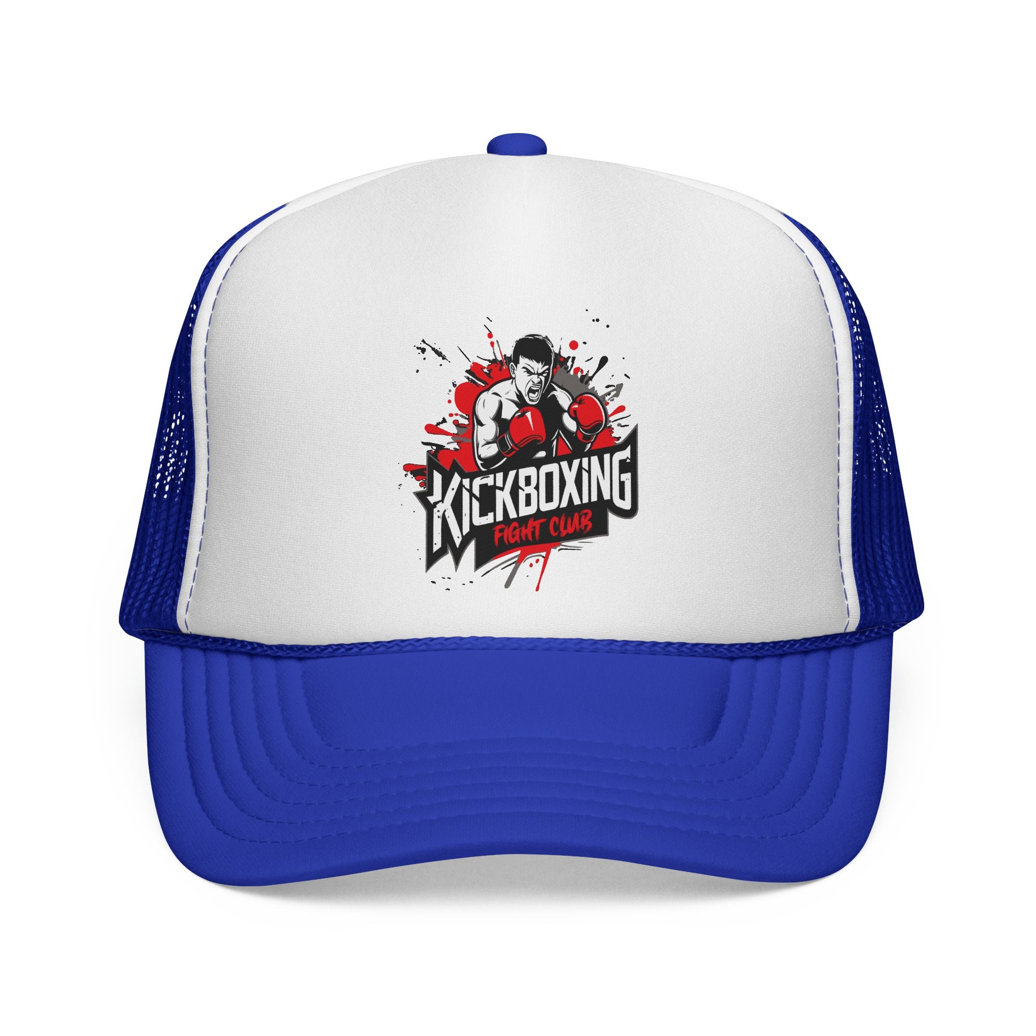 Czapka typu trucker z motywem kickboxingu Fight Club — czapka treningowa Retro MMA