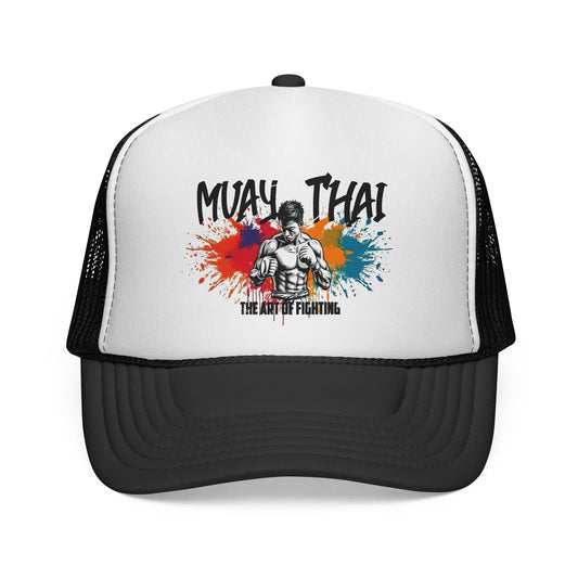 Czapka Muay Thai Trucker – Color Splash Fighter Mesh Hat