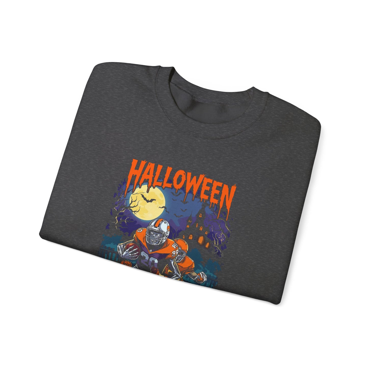 Halloween-Themed Unisex Crewneck Sweatshirt H19