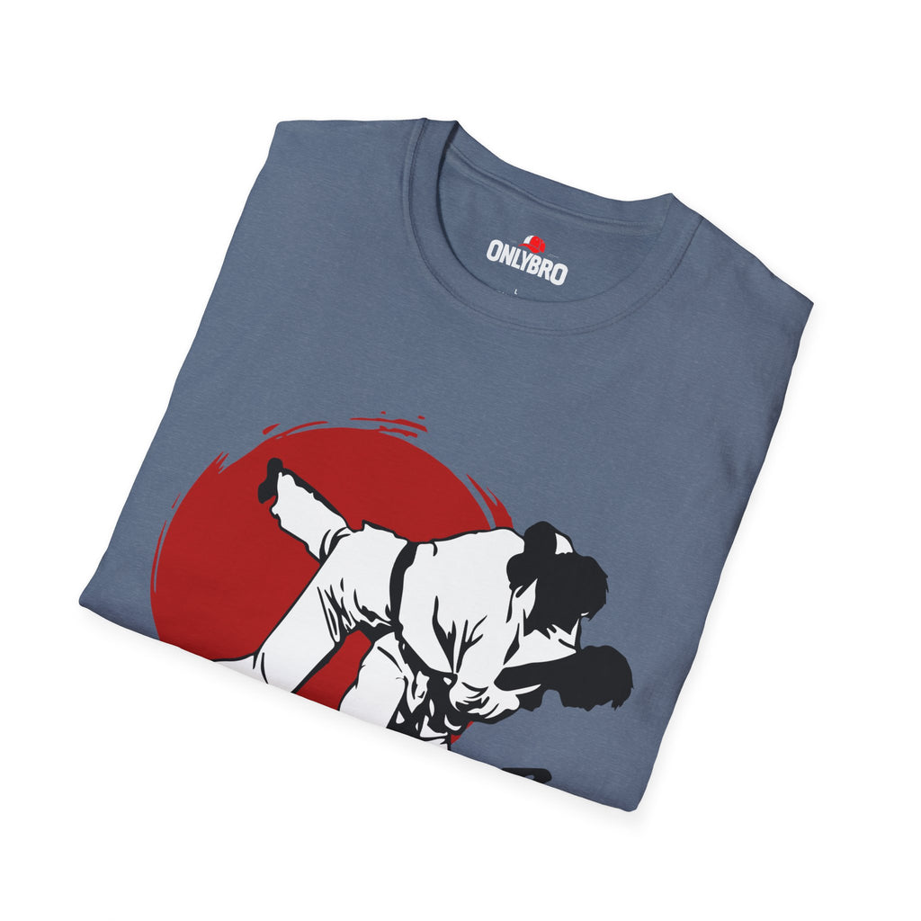 Koszulka unisex typu softstyle do sztuk walki Jiu-Jitsu JJ3