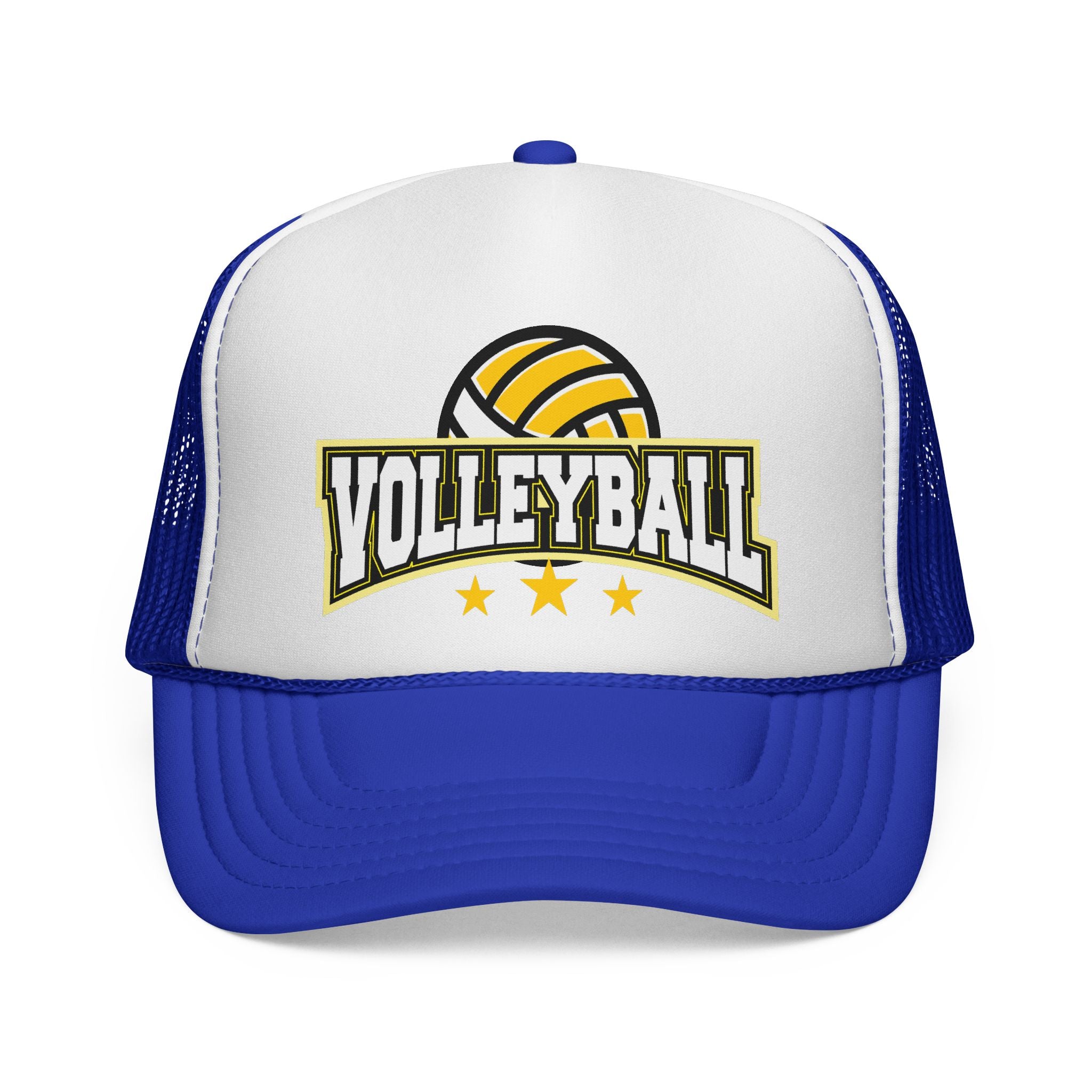 Czapka typu trucker do siatkówki — czapka z siateczki z logo drużyny w stylu vintage