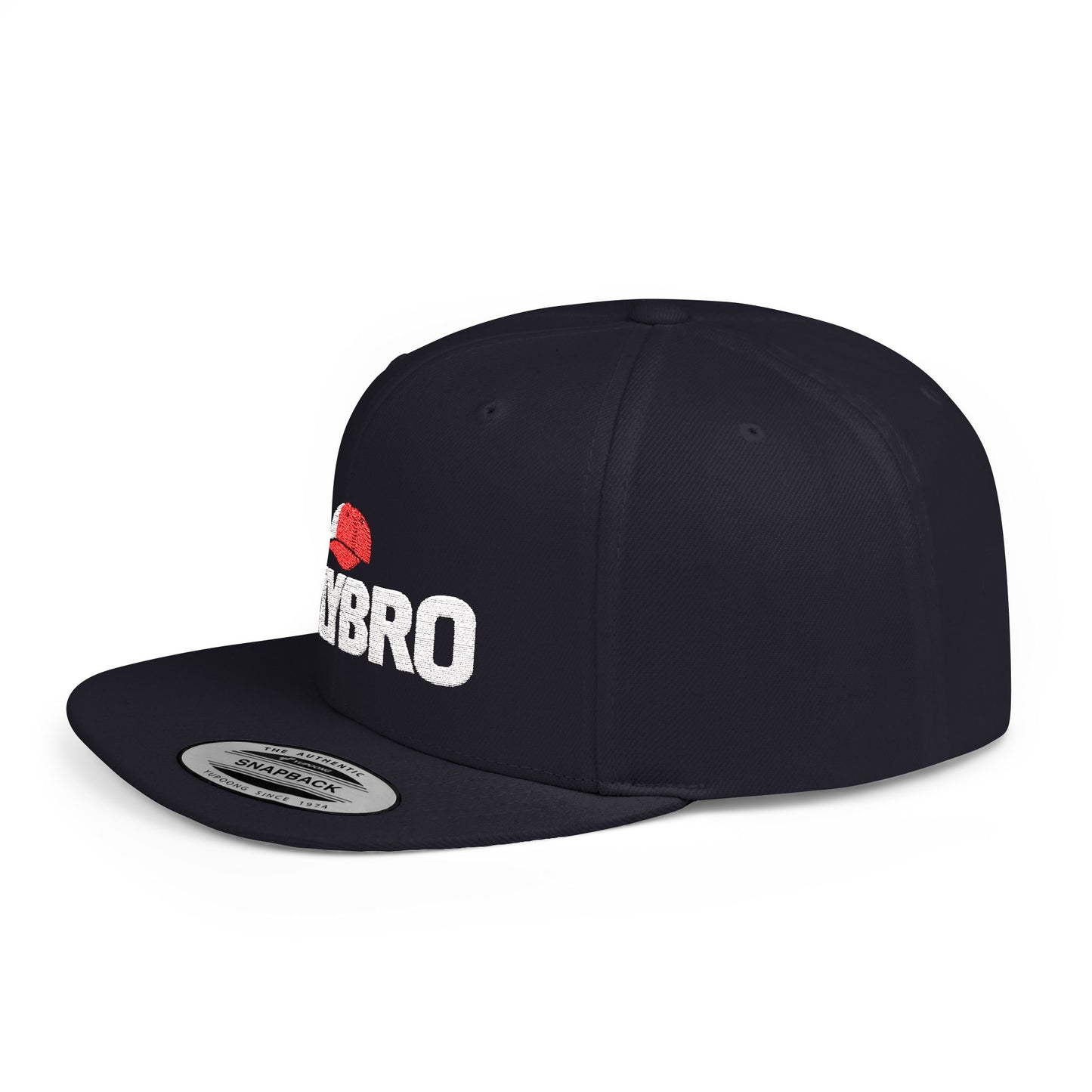 ONLYBRO Flat Bill Snapback Hat - Bold Style for Casual Outings