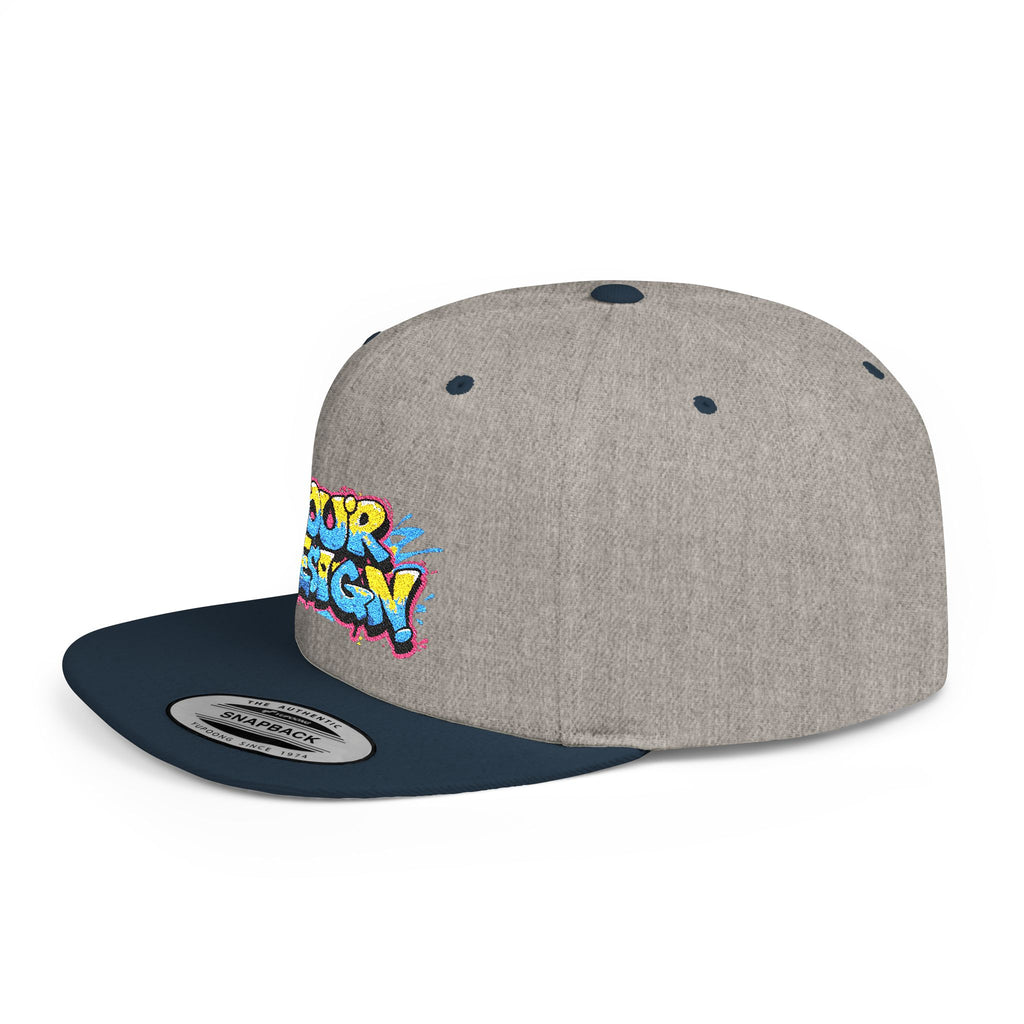 Personalizowana czapka typu snapback z płaskim daszkiem – spersonalizowana czapka