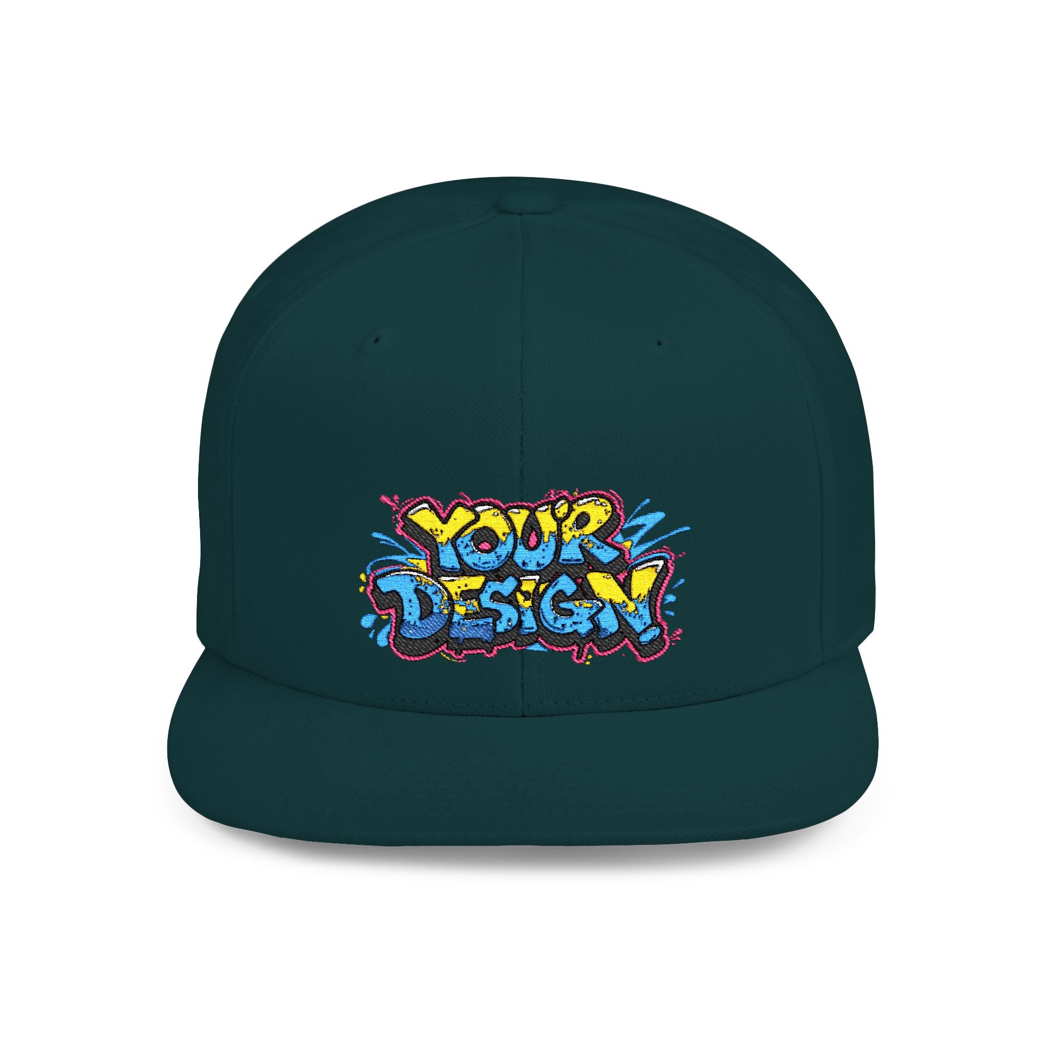 Personalizowana czapka typu snapback z płaskim daszkiem – spersonalizowana czapka