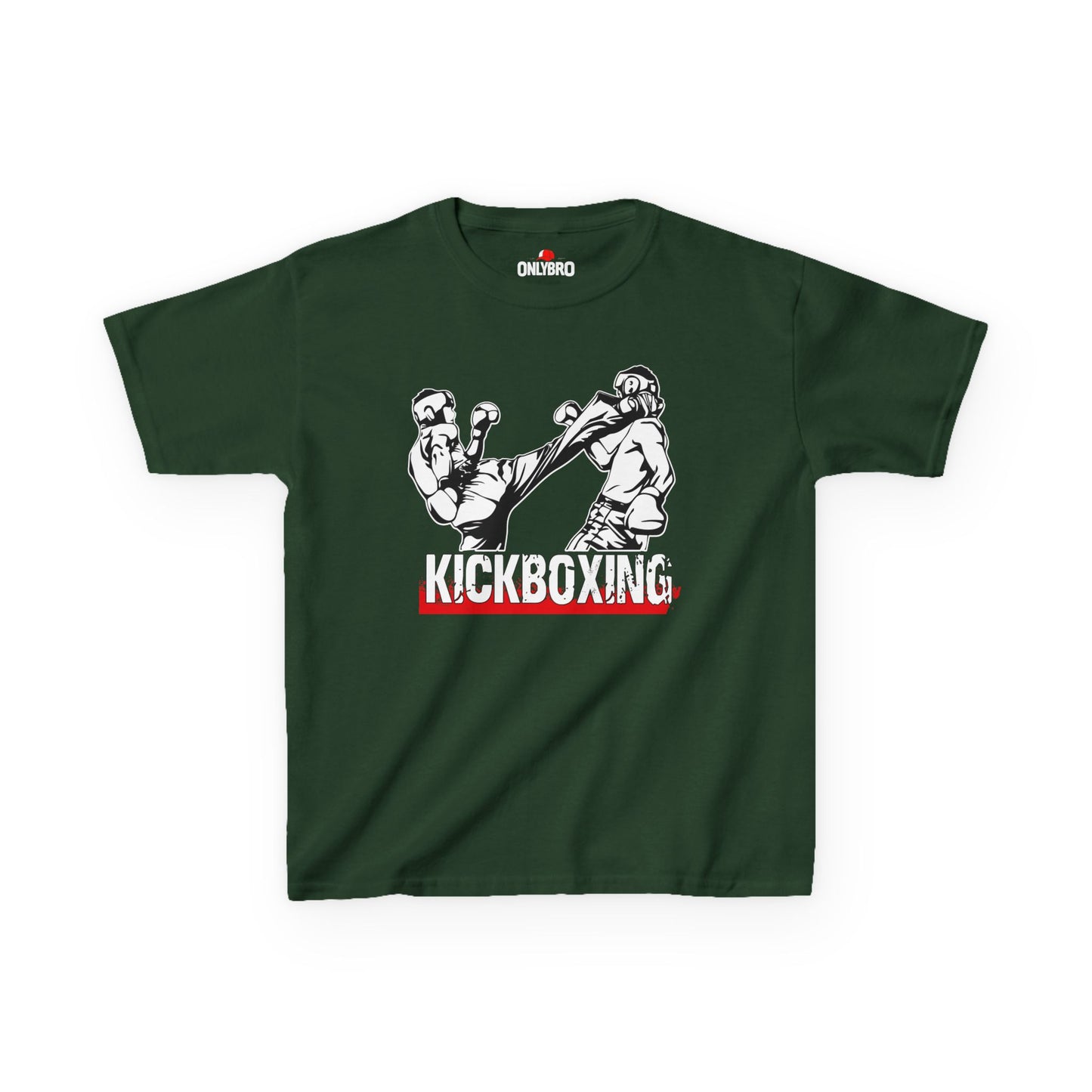 Kids Kickboxing Cotton T-Shirt OnlyBro KB8