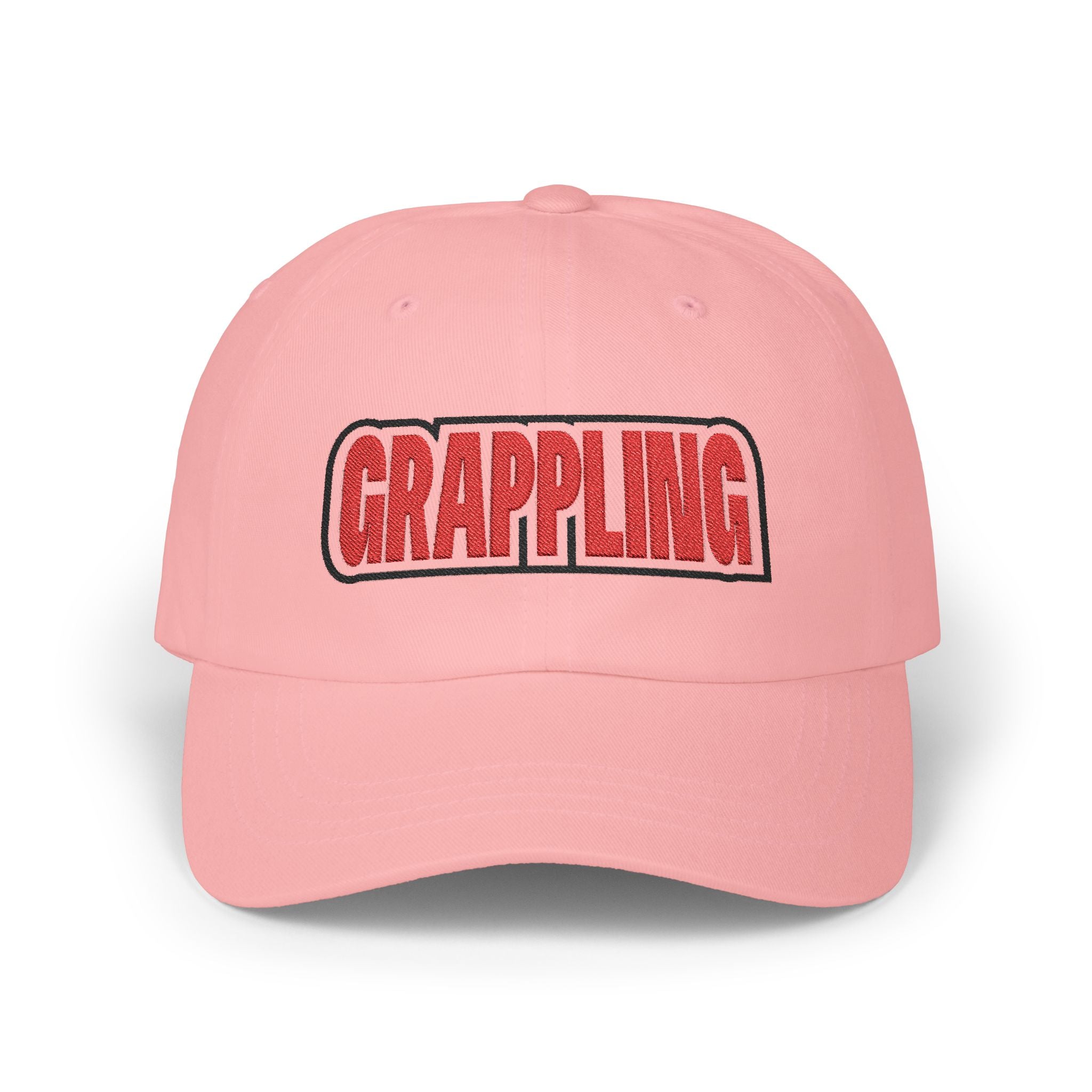 Czapka Grappling GRP2 Classic Dad Cap – biała, regulowana czapka dla miłośników sportu