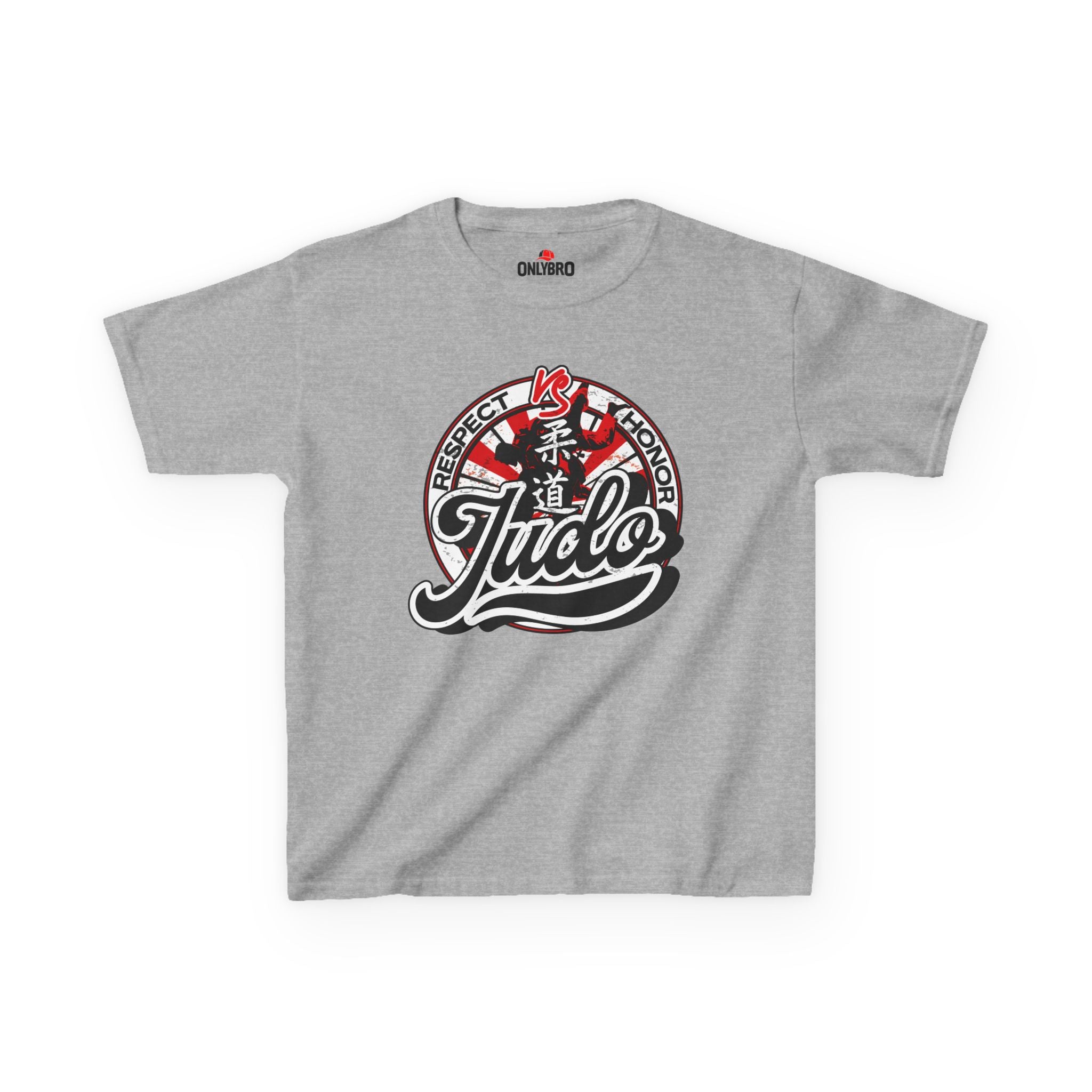 Dziecięca bawełniana koszulka do judo - OnlyBro J3