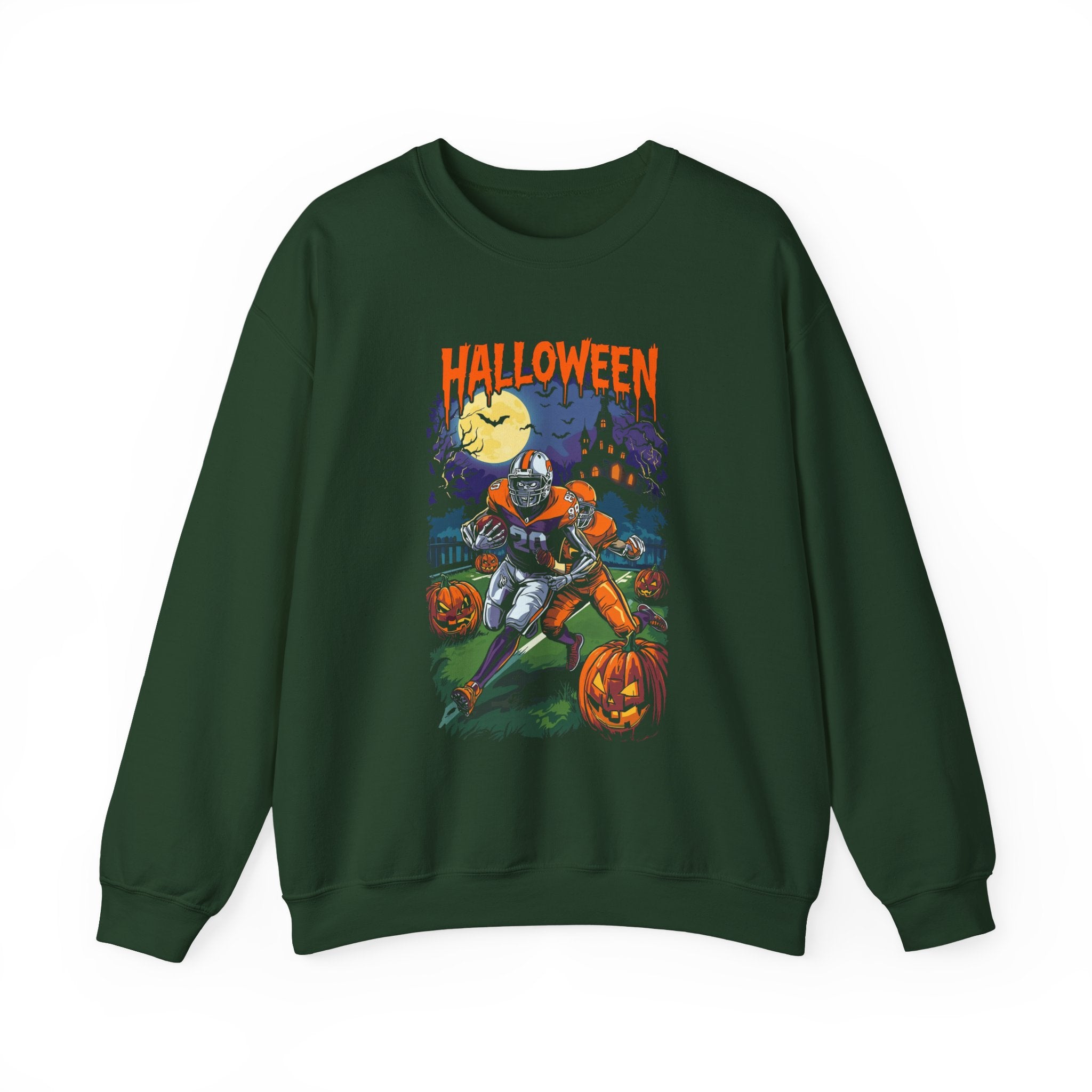Bluza unisex z okrągłym dekoltem w stylu Halloween H19
