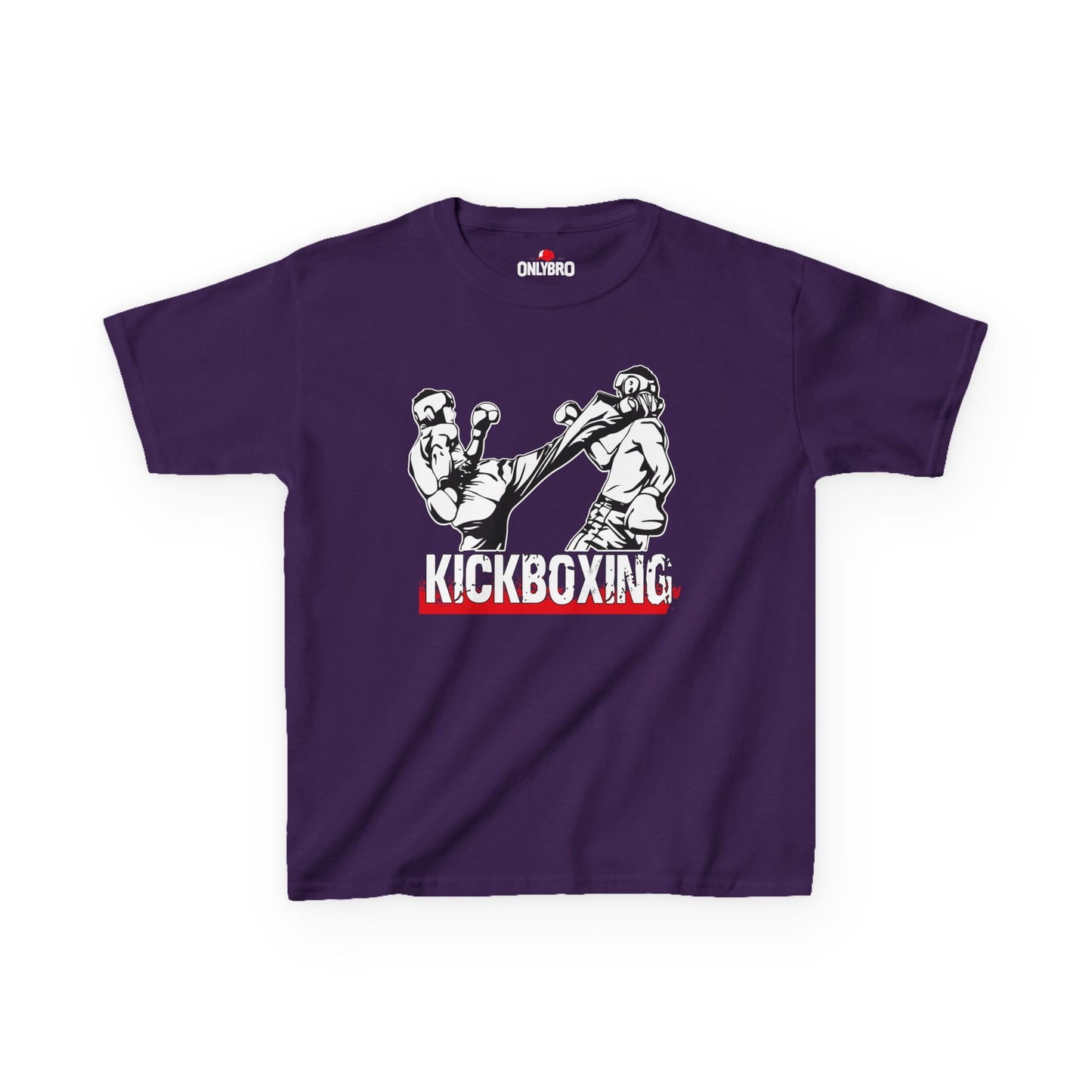 Kids Kickboxing Cotton T-Shirt OnlyBro KB8