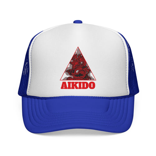 Czapka typu trucker Aikido — Red Dragon Triangle Martial Arts Hat