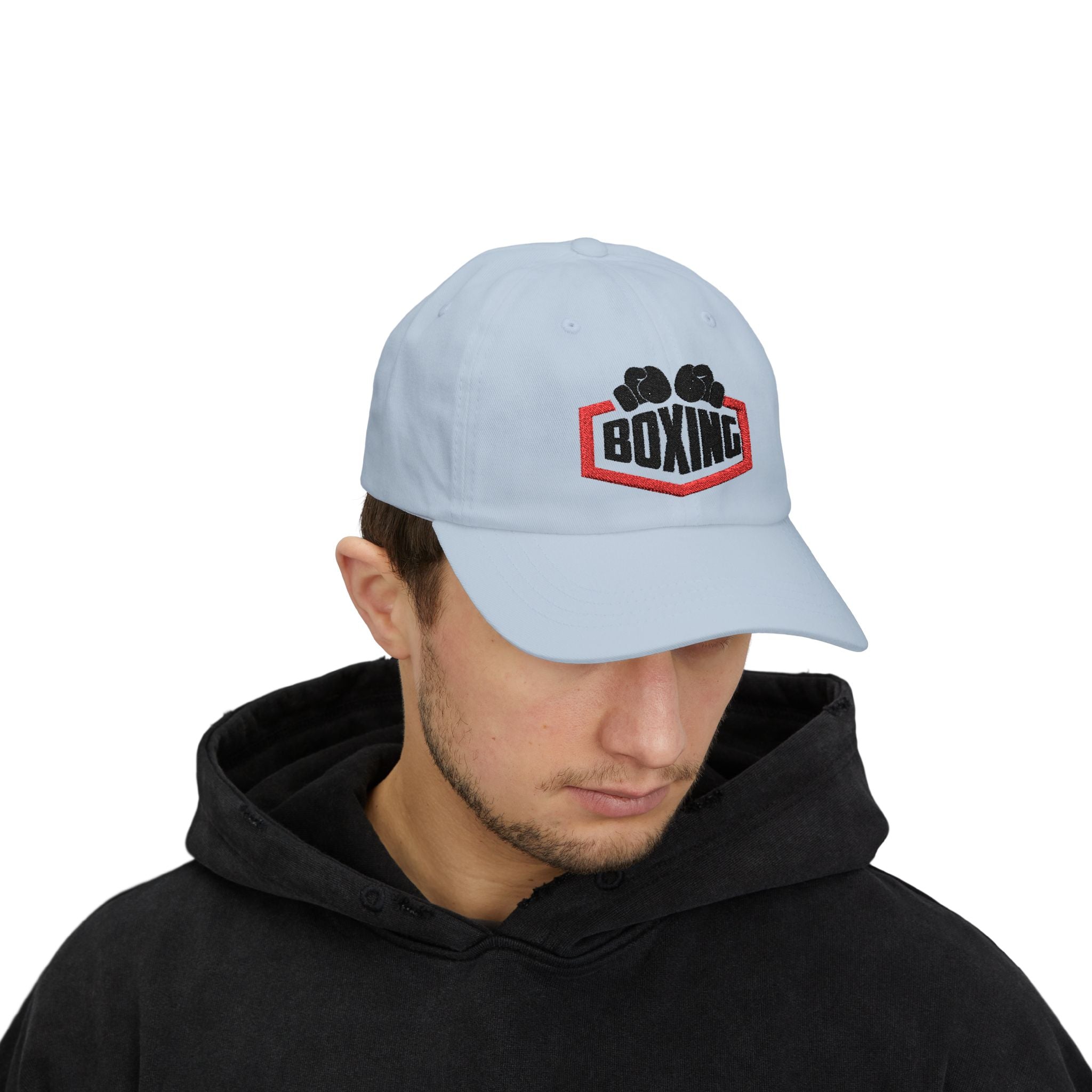 Czapka bokserska BX1 Classic Dad Cap – regulowana, biała, dla entuzjastów fitnessu