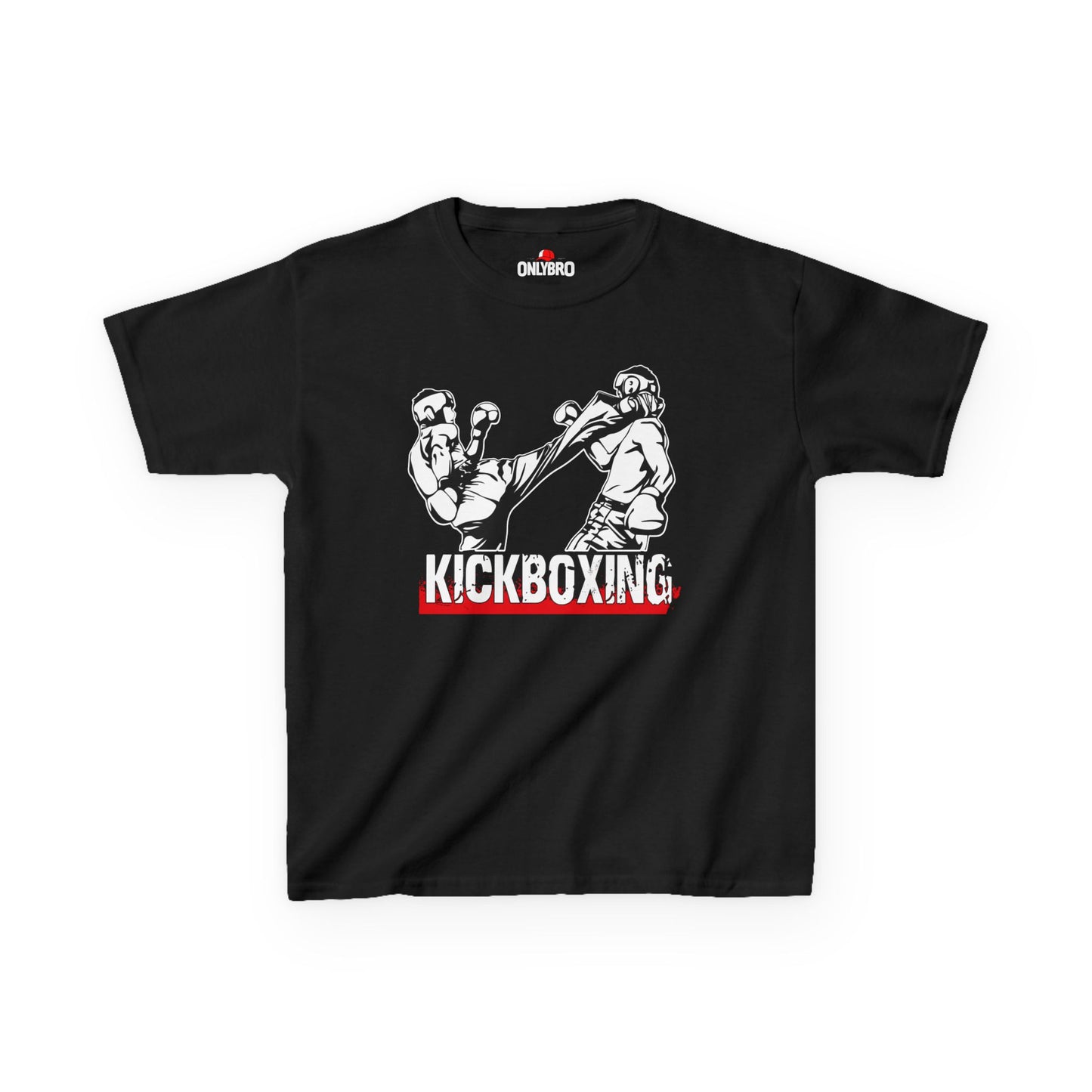 Kids Kickboxing Cotton T-Shirt OnlyBro KB8