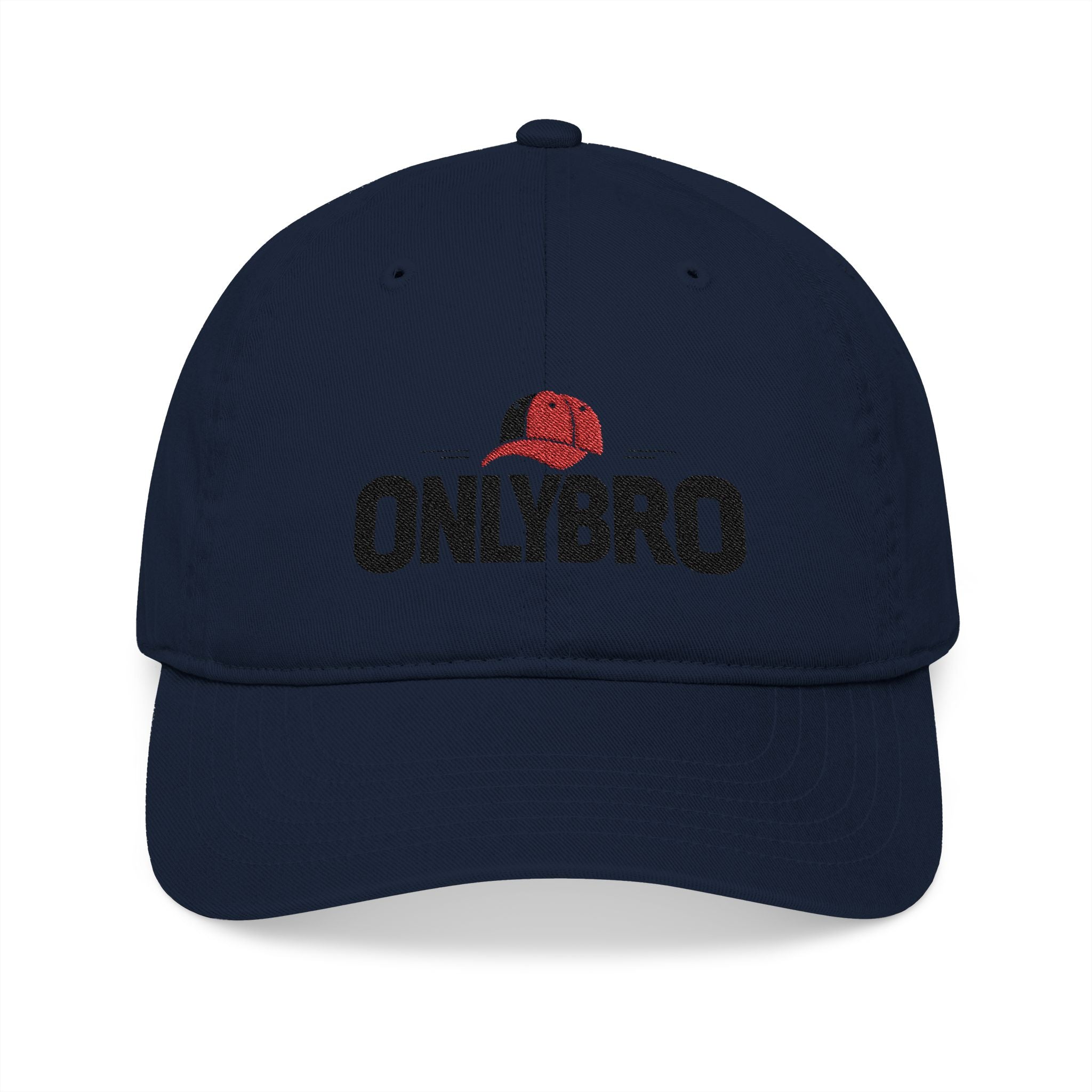 Czapka baseballowa organiczna z haftem „ONLYBRO”